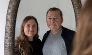 Søren og Henriette Sørensen har en fælles budgetkonto, men har derudover hver sin lønkonto, som de selv råder over. Foto: Joachim Ladefoged