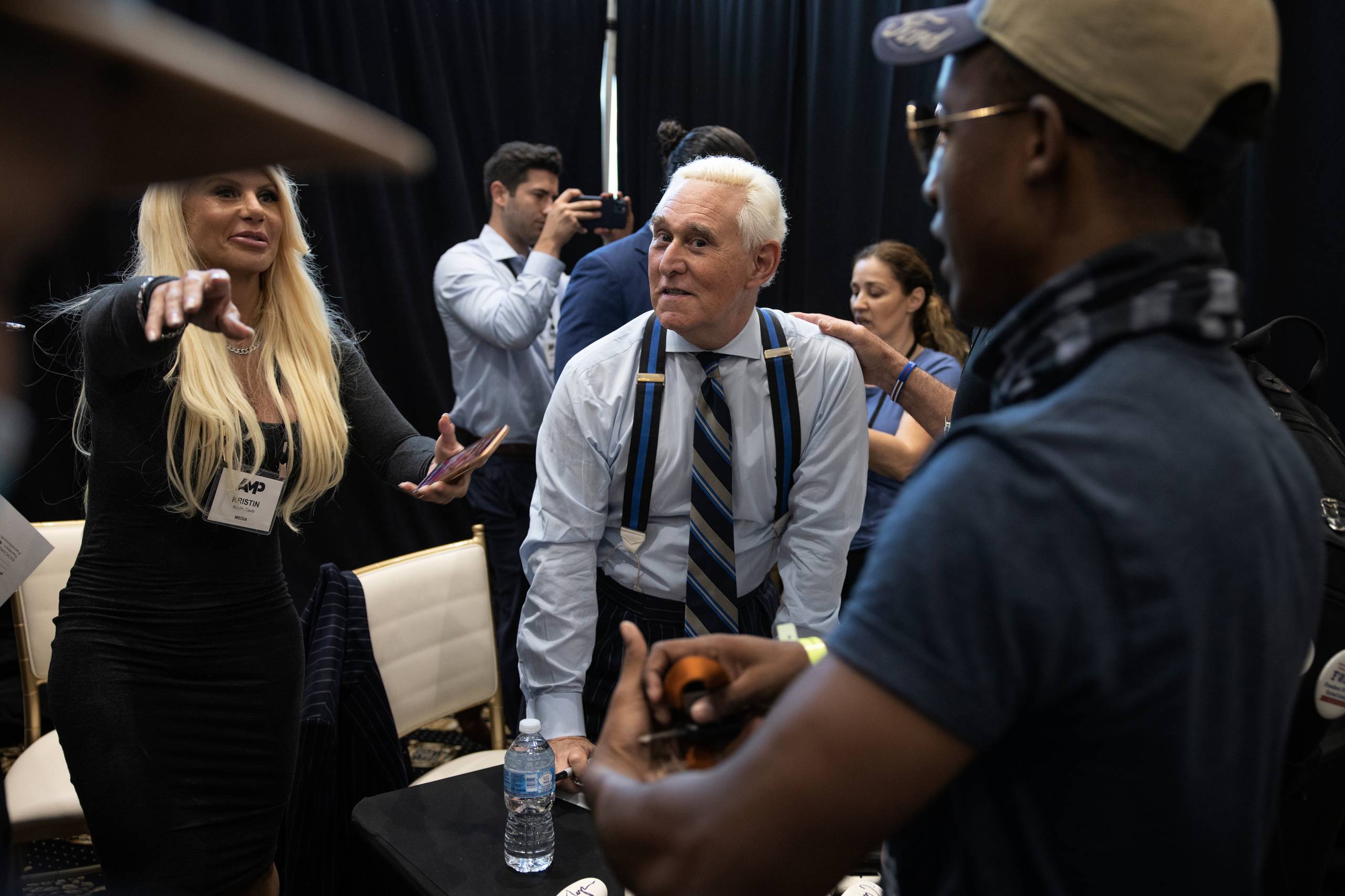 Ikke engang Roger Stone, Trumps rådgiver og ophavsmanden til Stop the steal-fortællingen, tror selv på, at valgsejren blev frataget Donald Trump i 2020, men modsat i retssalene er der ingen betydelige konsekvenser ved at fremføre løgnen i medierne, skriver Mirco Reimer-Elster. Arkivfoto: Johannes Skov Andersen Po