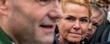 Danmarks Demokraternes formand, Inger Støjberg, var blandt de fremmødte, da De Konservative afholdte pressemøde efter valgudskrivelsen. Foto: Ida Marie Odgaard