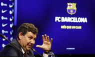 Eduard Romeu, vicepræsident i FC Barcelona, udelukker ikke, at Lionel Messi kan vende tilbage til klubben. Den 35-årige argentiner har siden sommeren 2021 spillet i Paris Saint-Germain. - Foto: Albert Gea/Reuters