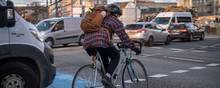 Trods mange års kamp er det ikke blevet mere sikkert at være cyklist. Det gælder også i Aarhus, hvor dette billede er taget. Foto: Benny Kjølhede