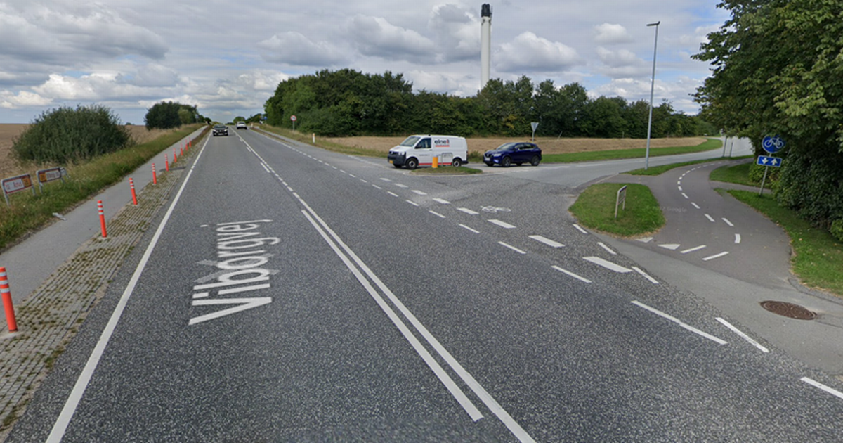 Farligt T-kryds i Sabro skal sikres - Jyllands-Posten