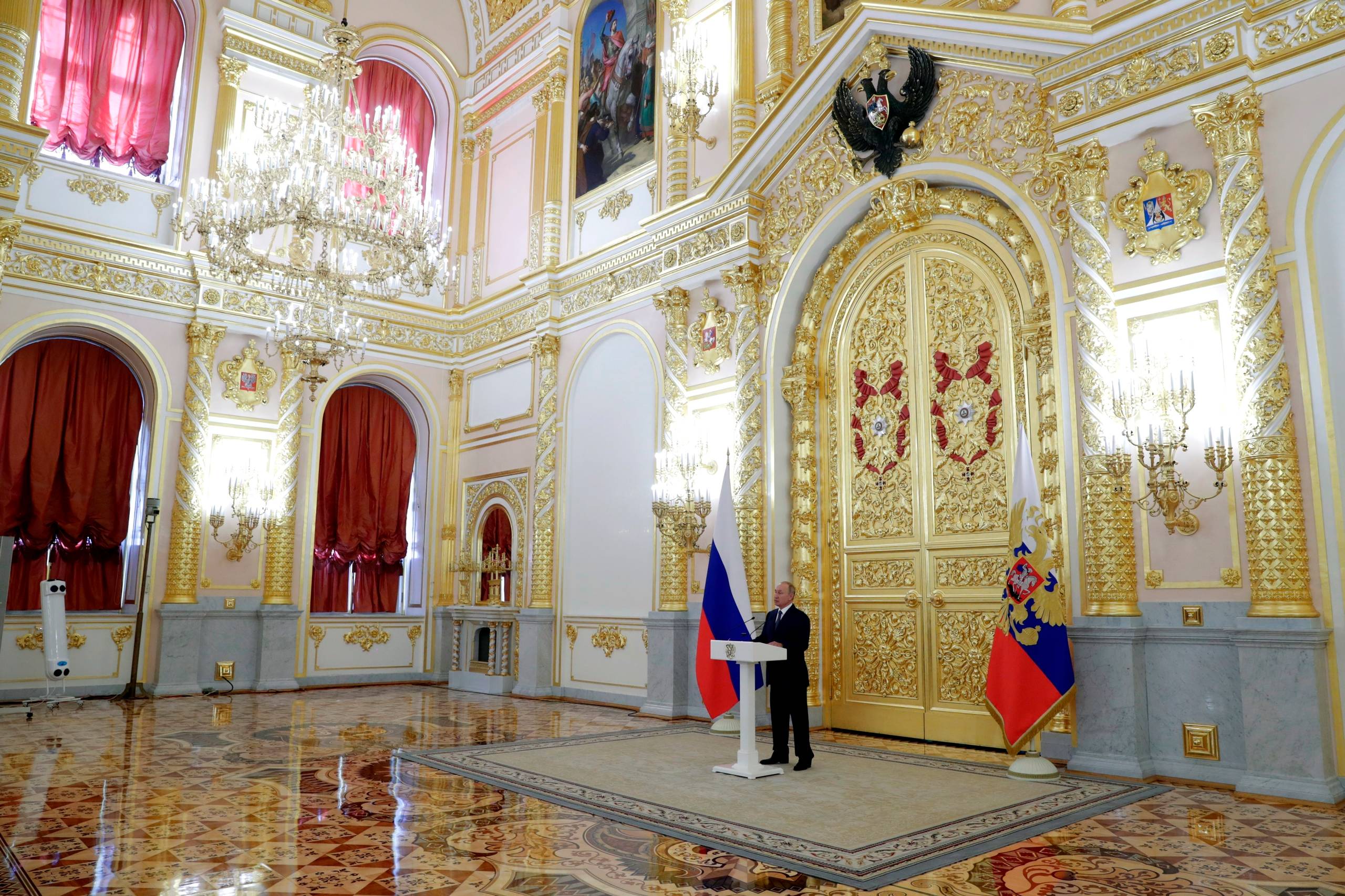 For narcissisten i Putin er Ukrainekrigen en stor succes. Endelig har han fået den opmærksomhed, som han føler, at han og Rusland er berettiget til. Han er blevet Vestens problem nummer ét, skriver Henrik B. Dynesen. Arkivfoto: Mikhail Klimentyev