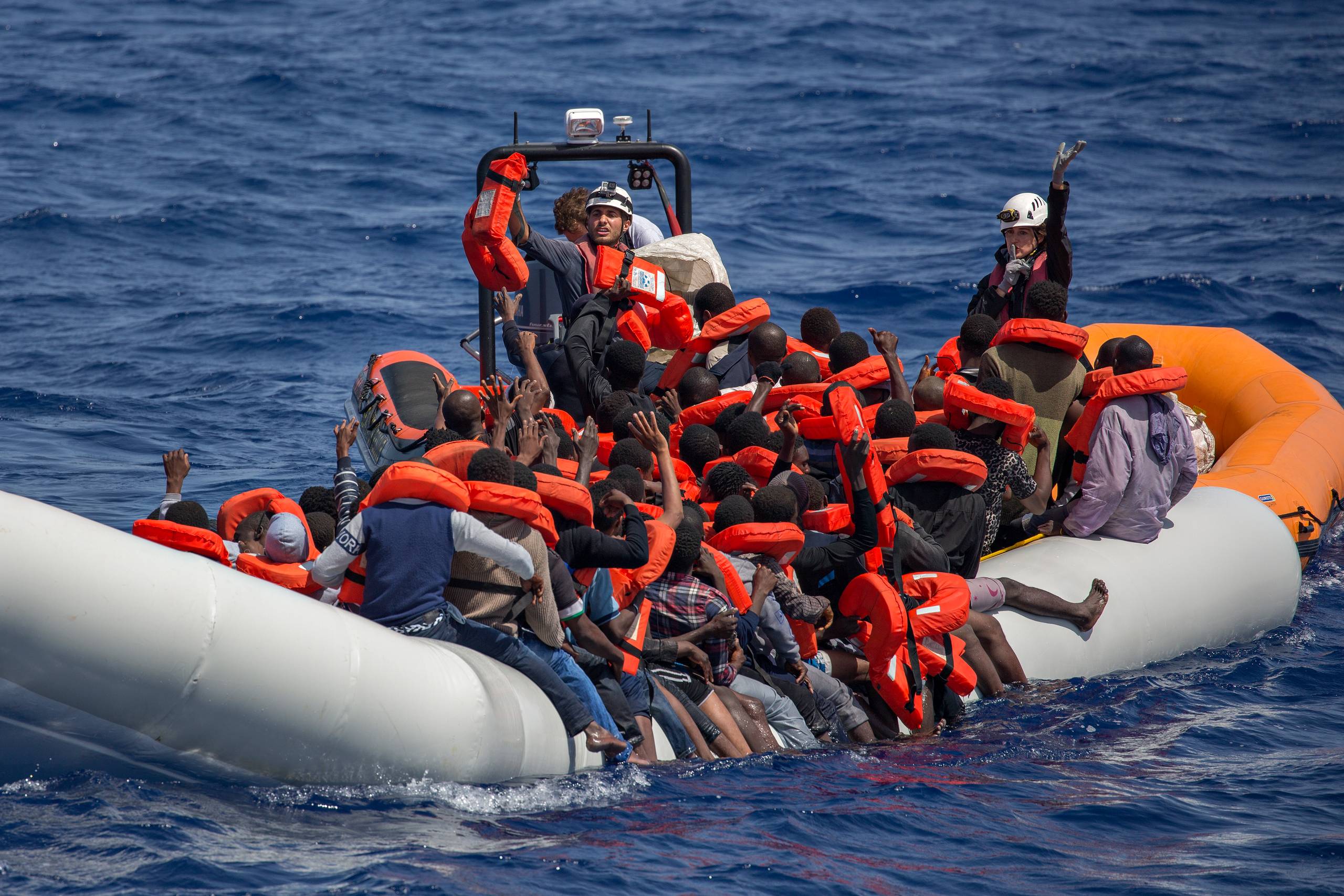 Dansk Folkeparti vil gerne vide, hvad regeringen gør med henblik på at sikre, at Danmark ikke bliver løbet over ende af migrantstrømme over Middelhavet, skriver Jeppe Kofod. Arkivfoto: Jacob Ehrbahn 