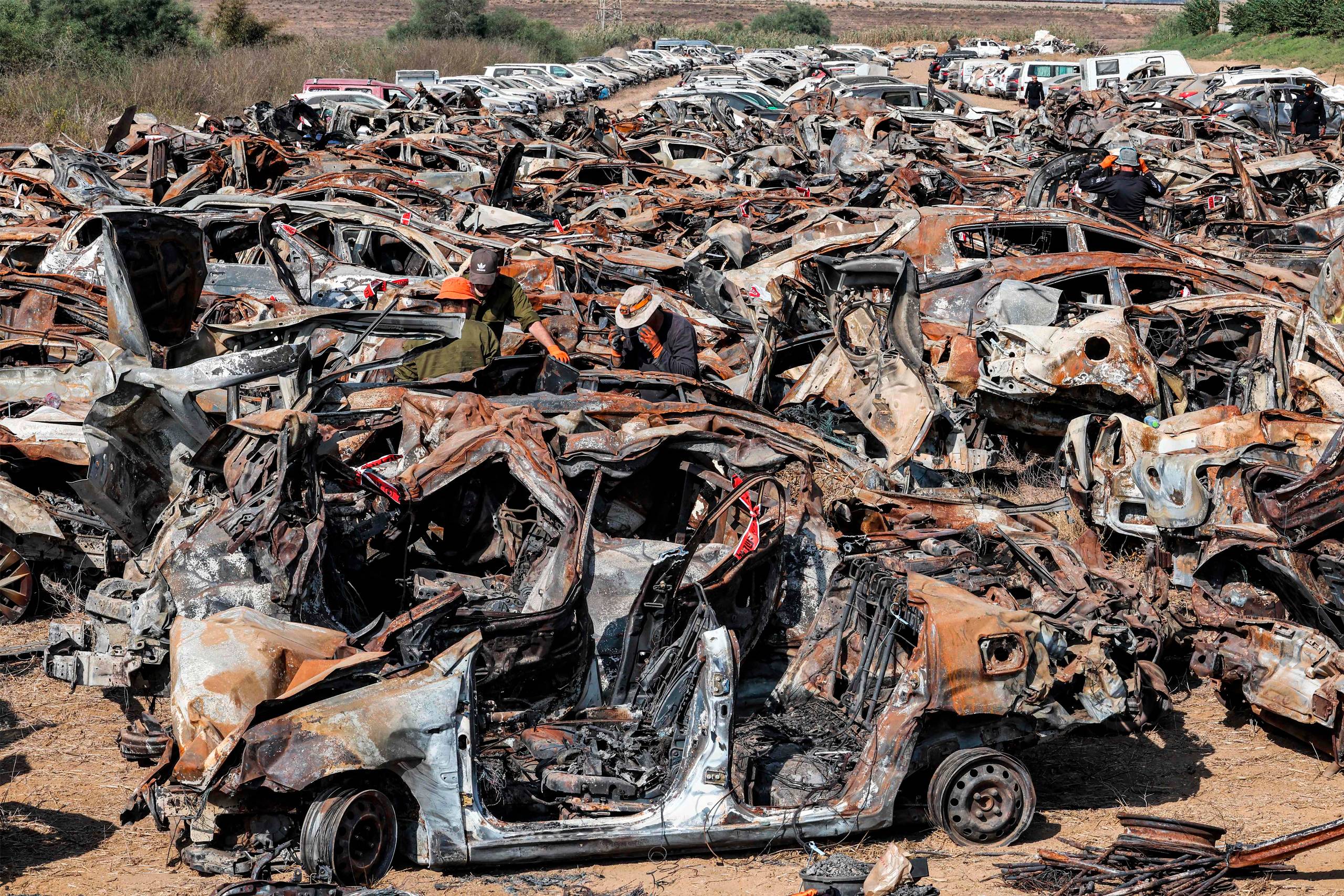 Gaza-krigen viser ​ et politisk blackout, fordi det ekstremt brutale Hamas-angreb har skabt en hadefuld stemning på israelsk og arabisk side, som får de vestlige ledere til at tabe hovedet, skriver Hugo Gården. Arkivfoto: Jakc Guez