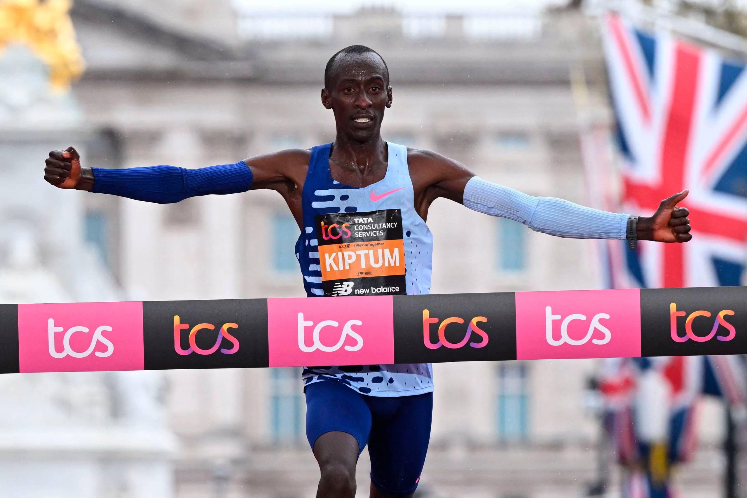 Kelvin Kiptum har vundet flere maratons, heriblandt London Marathon i 2023. Foto: Justin Tallis 