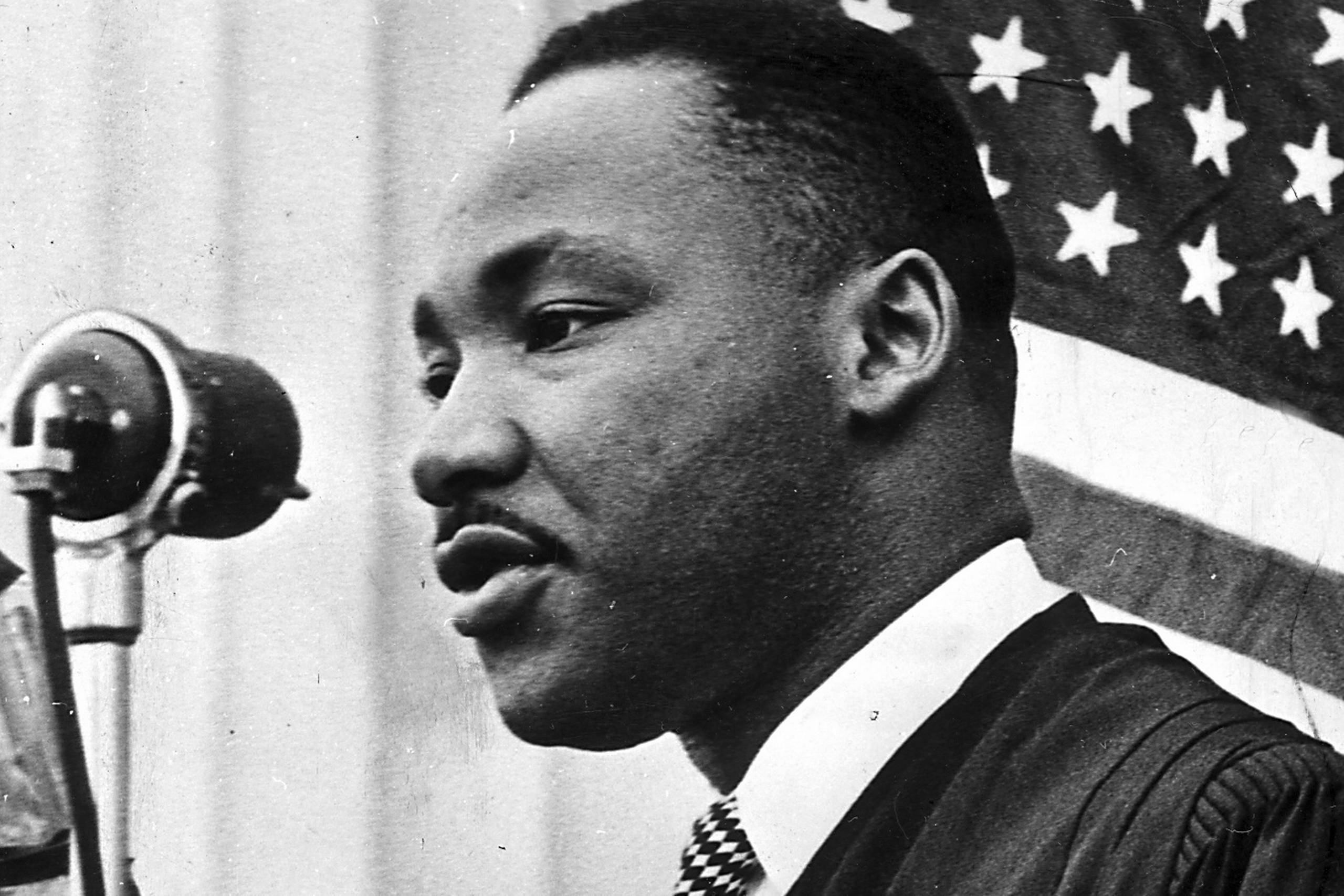 Hvidhedstænkningen er et totalopgør med borgerrettighedstraditionen, som vi kender den fra kristne prædikanter som Martin Luther King, skriver Rune Selsing. Arkivfoto