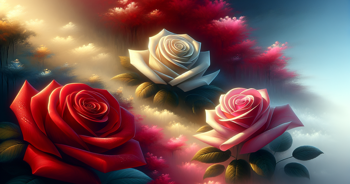 Symbolik og anvendelser af røde, hvide og pink roser - Jyllands-Posten