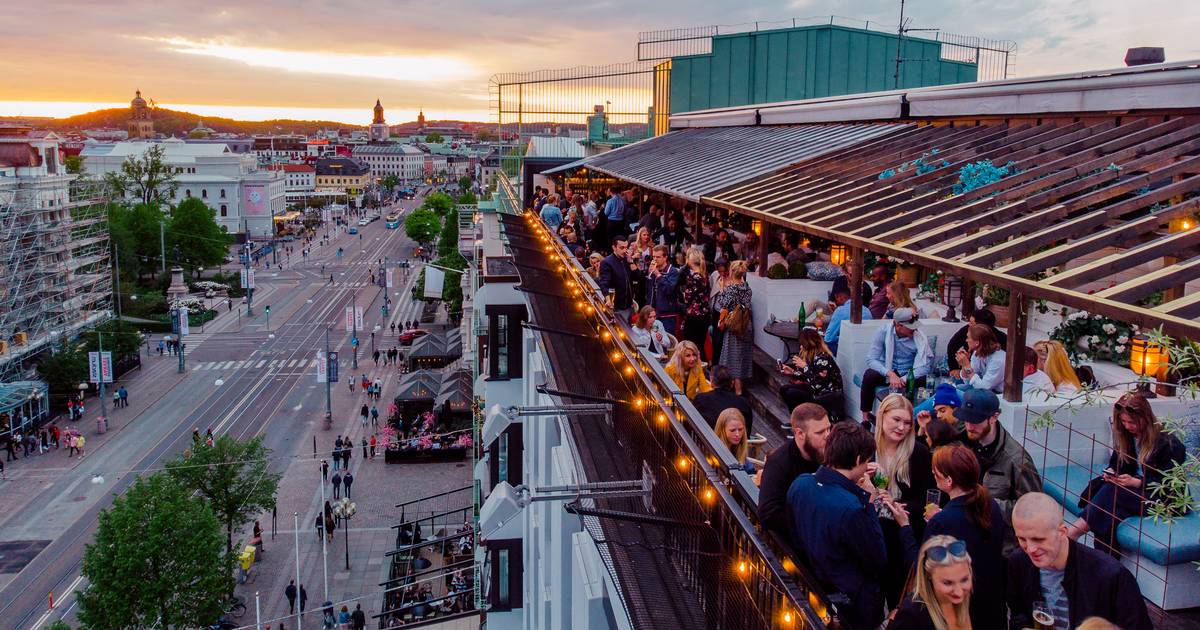 Nordisk storby oplever en knopskydning af vilde tagbarer og ...