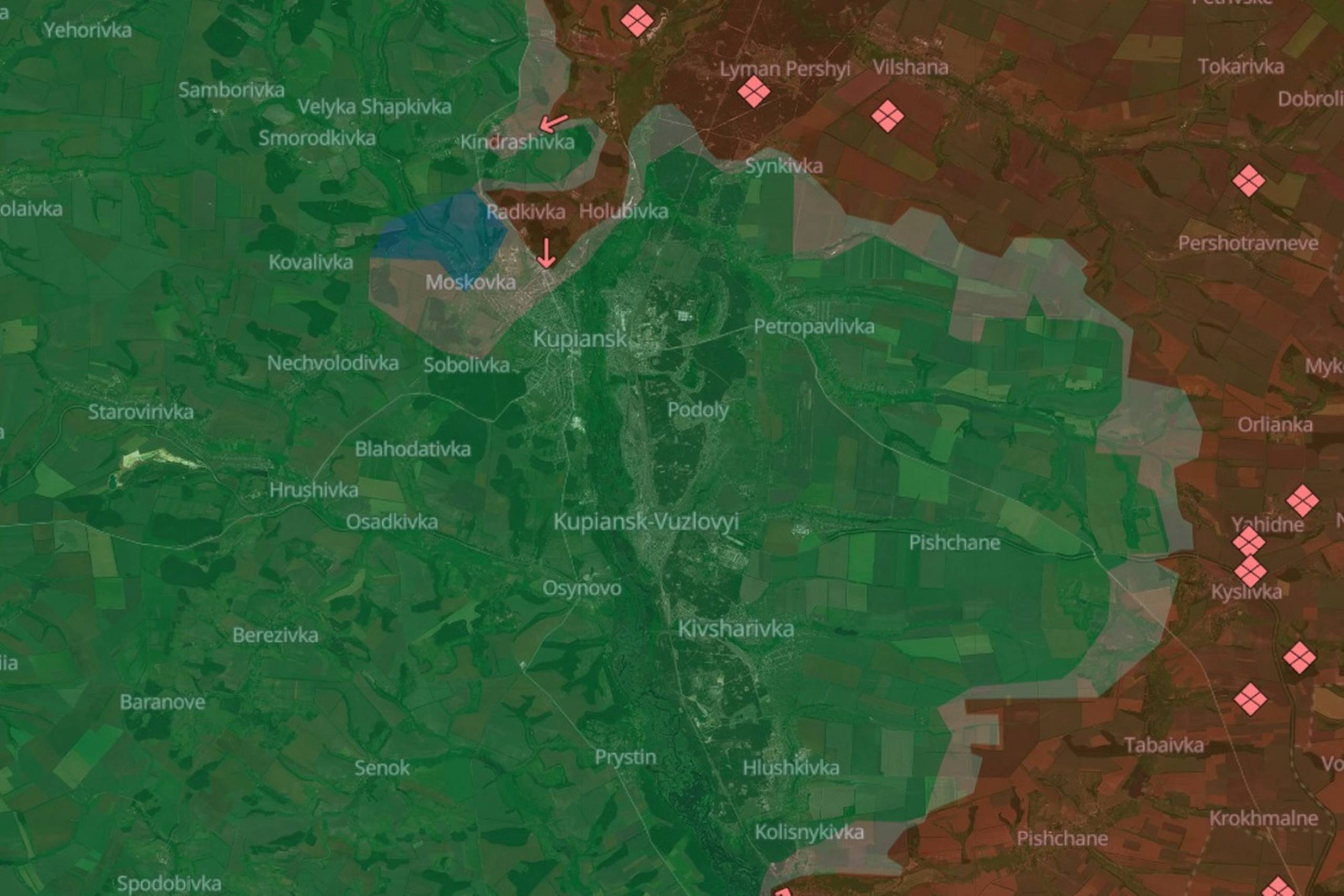 Ukrainske styrker har skubbet russerne ud af strategisk vigtig landsby