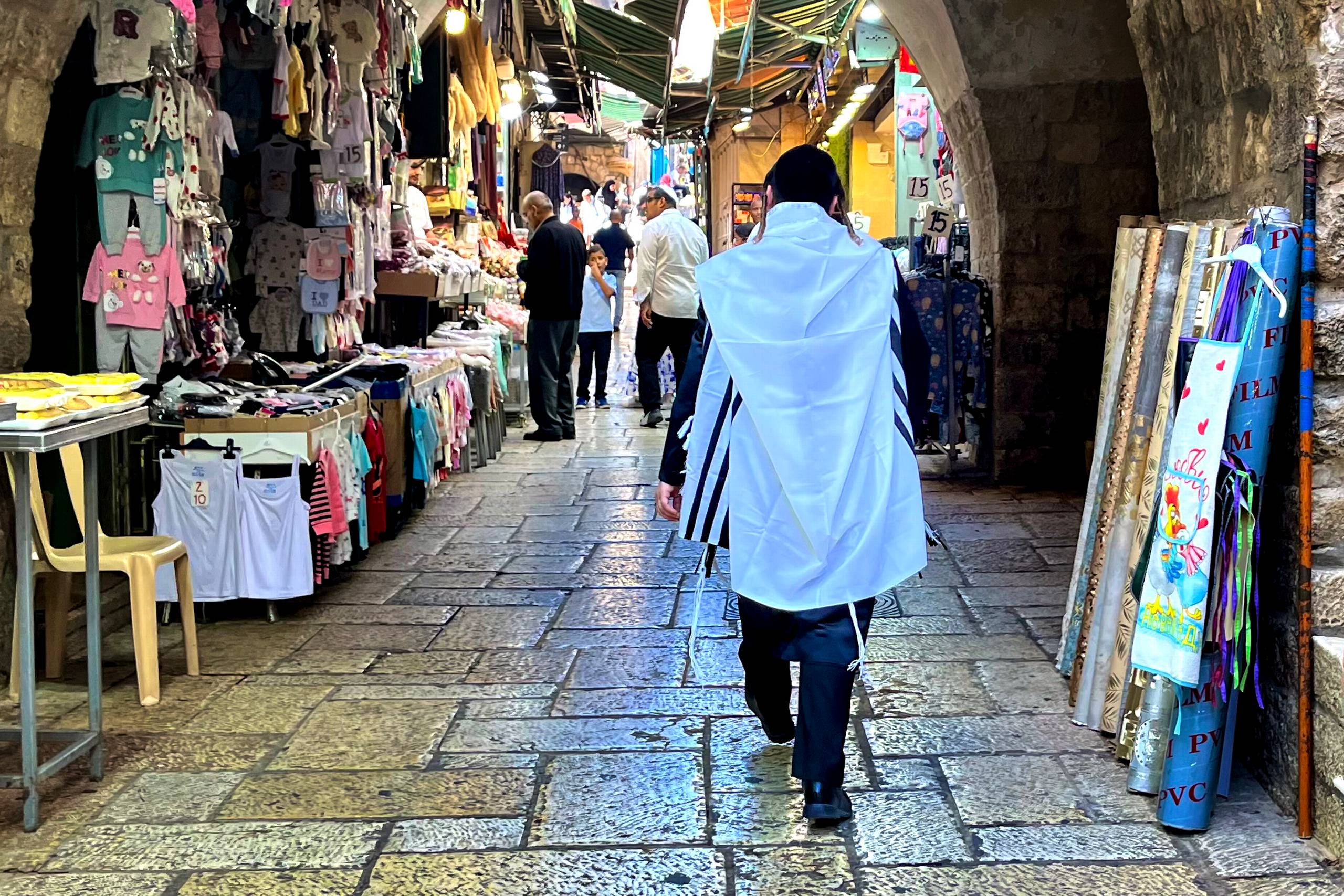 I det gamle Jerusalem ser flere palæstinensere Trumps fredsplaner som naive