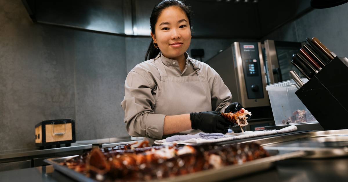 Den 25-årige Sophia Rosa Antorini er stjernekok:  Når hun har fri, spiser hun det simpleste til aftensmad