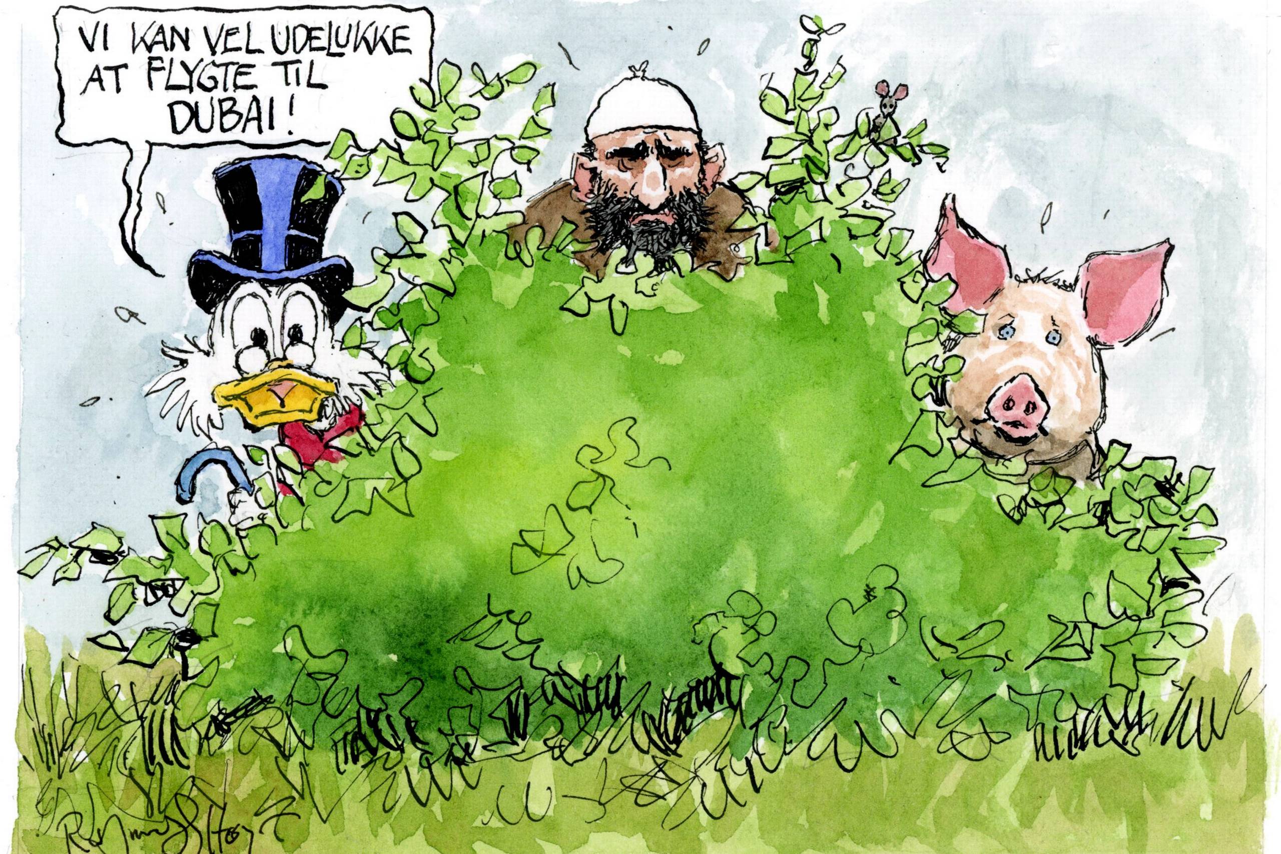 Tegning: Rasmus Sand Høyer