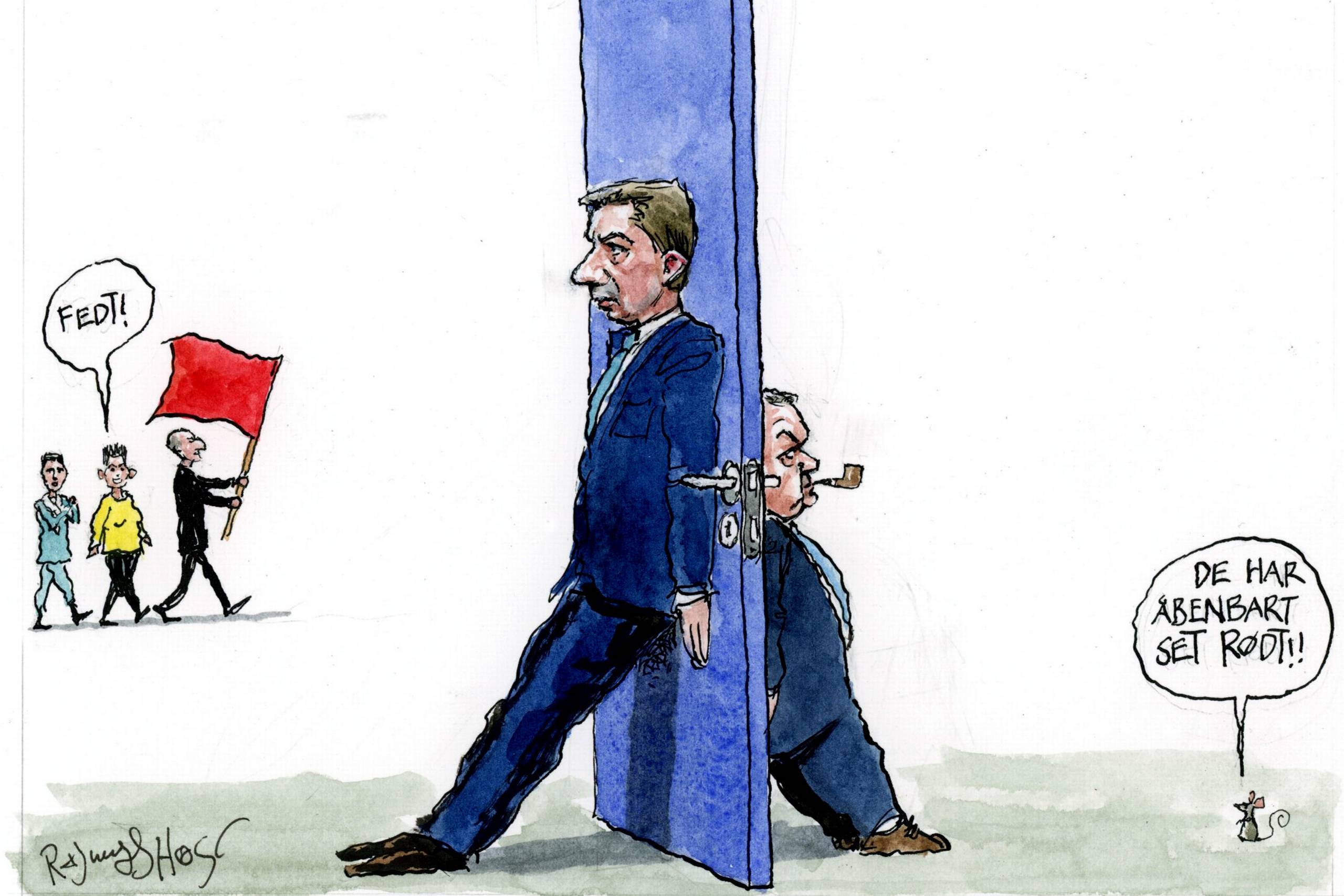 Tegning: Rasmus Sand Høyer