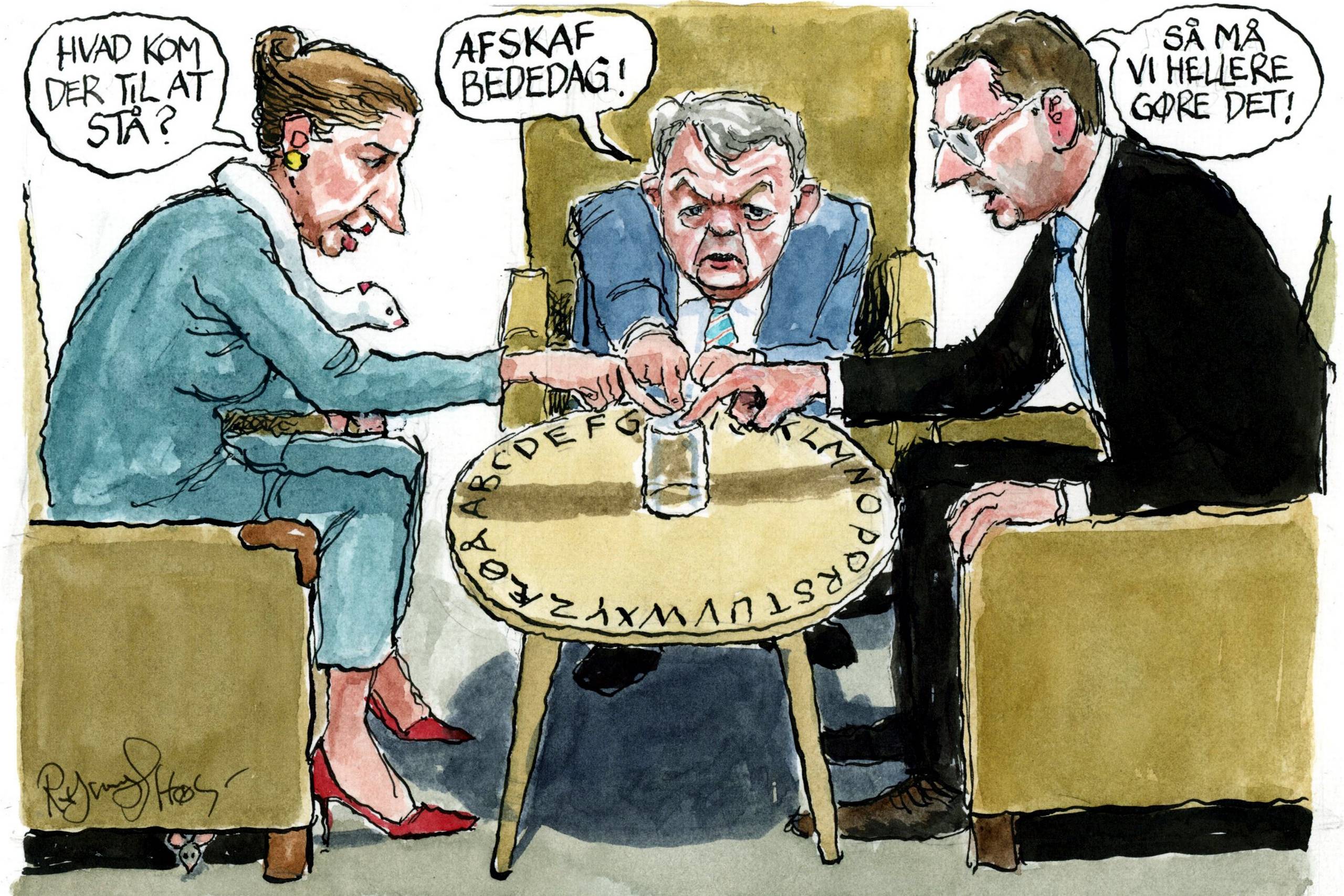 Tegning: Rasmus Sand Høyer