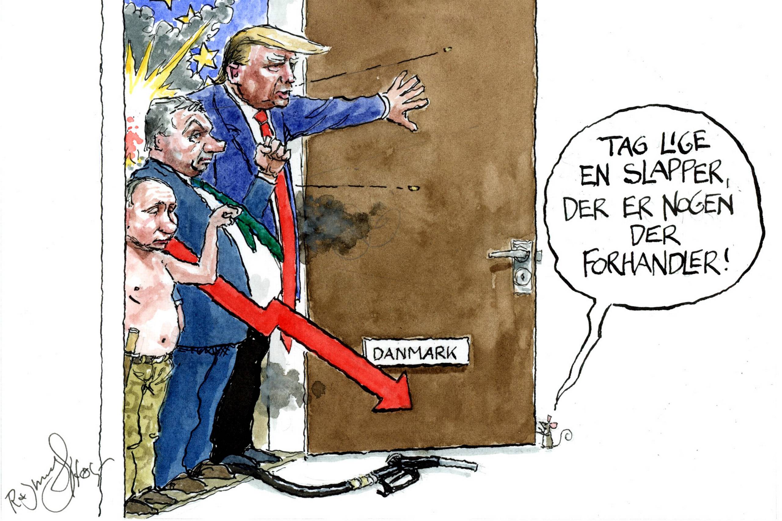 Tegning: Rasmus Sand Høyer