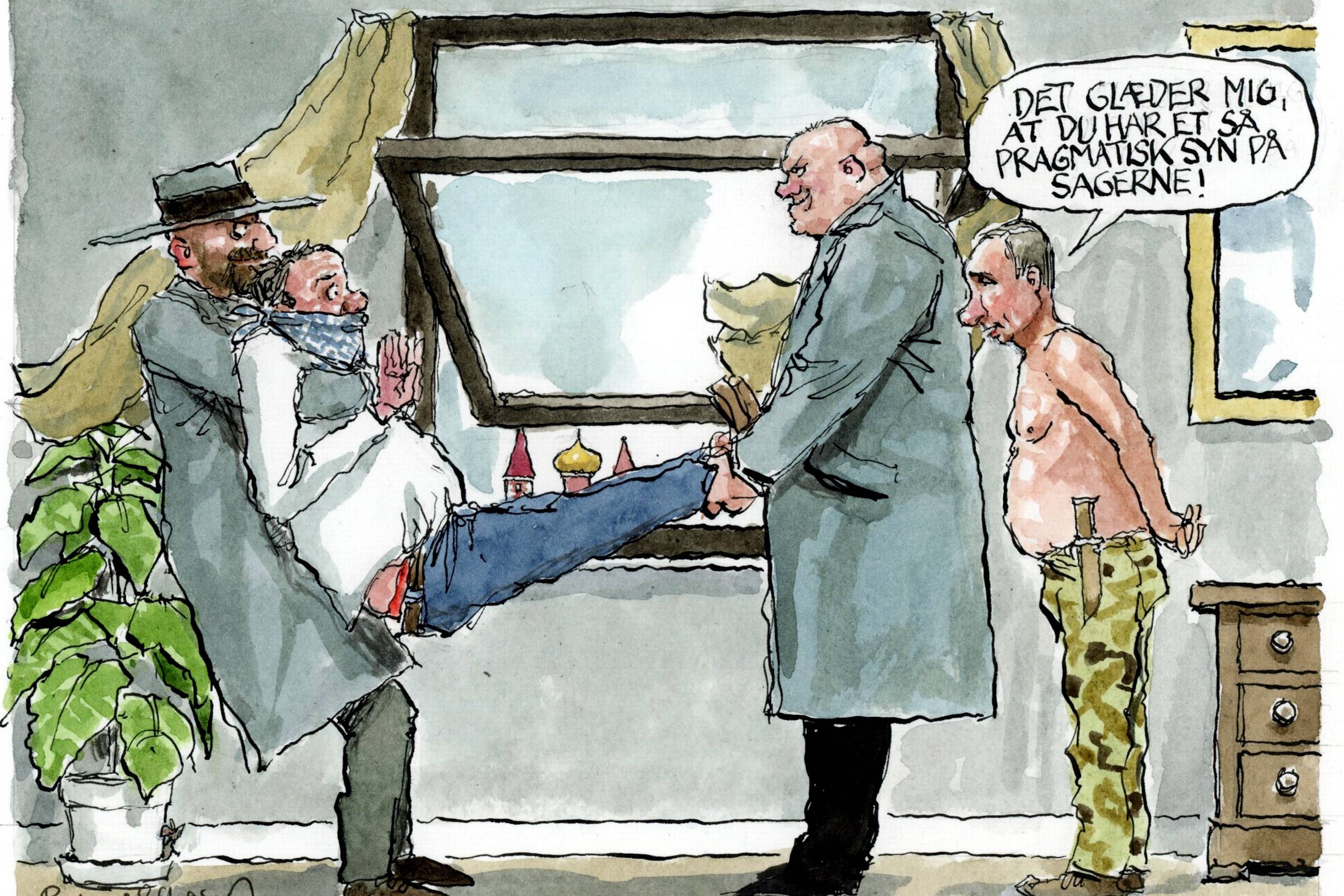 Tegning: Rasmus Sand Høyer