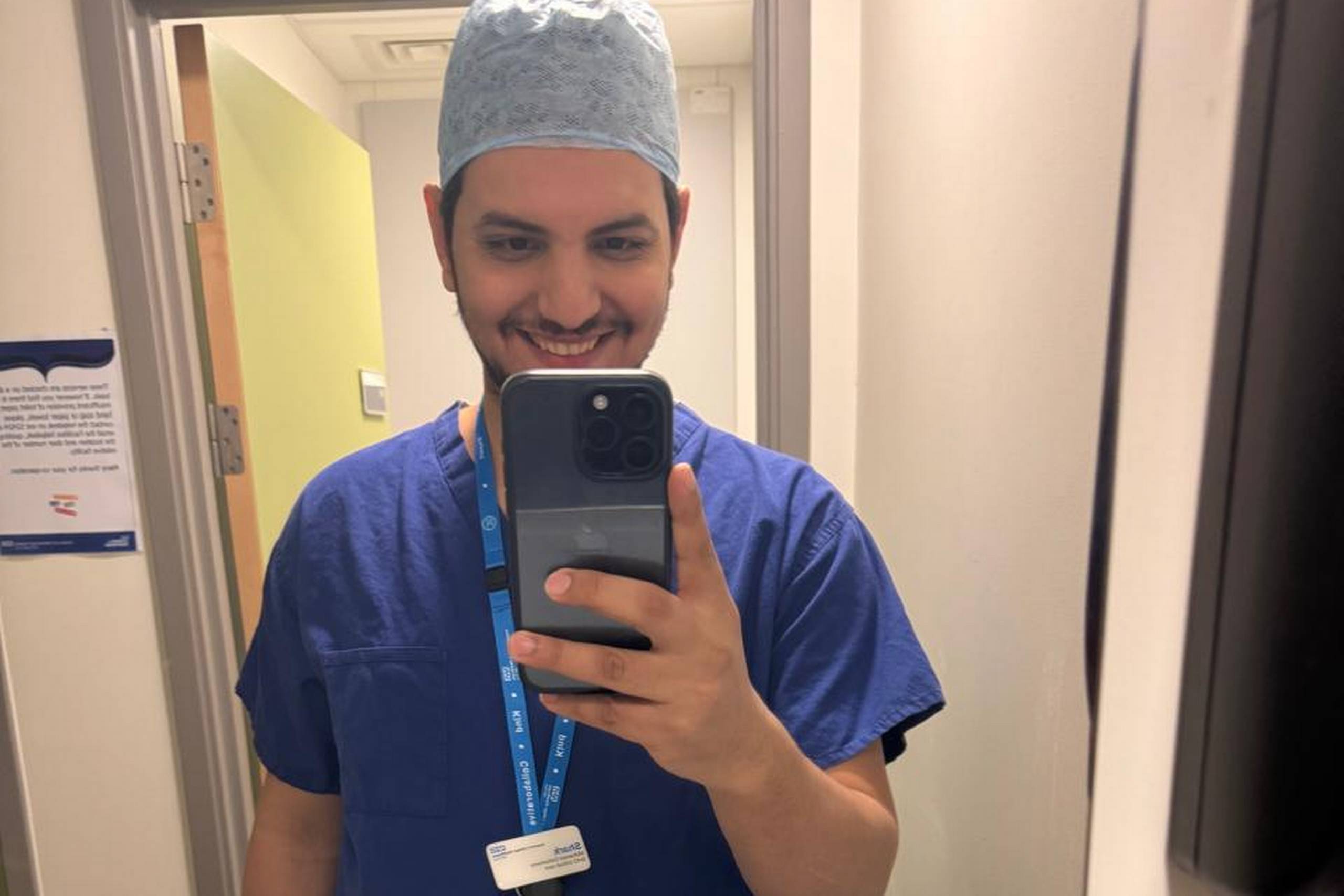 Det er fire år siden, at Mohamed Elsharkawys opsigelse gik viralt. Nu arbejder han i London og har ingen planer om at vende retur til Cairo. Privatfoto.