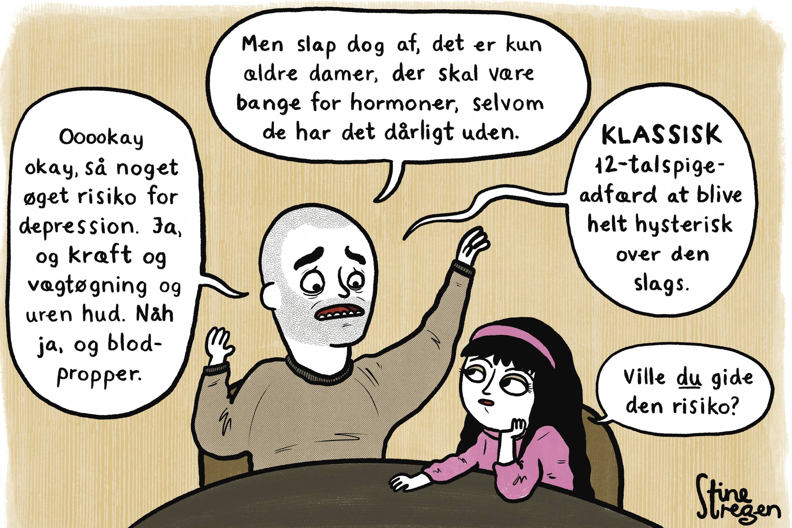 Tegning: StineStregen