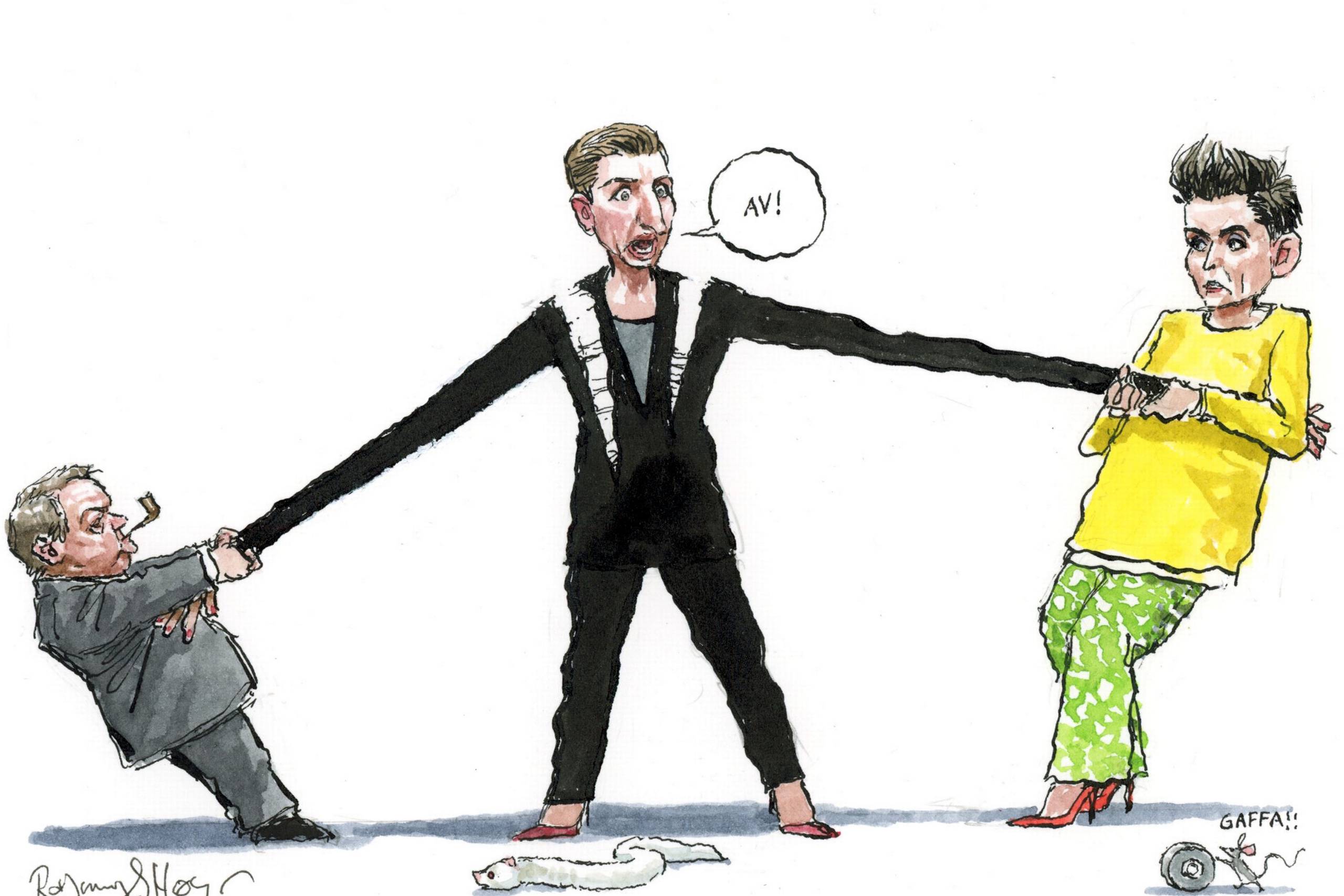 Tegning: Rasmus Sand Høyer