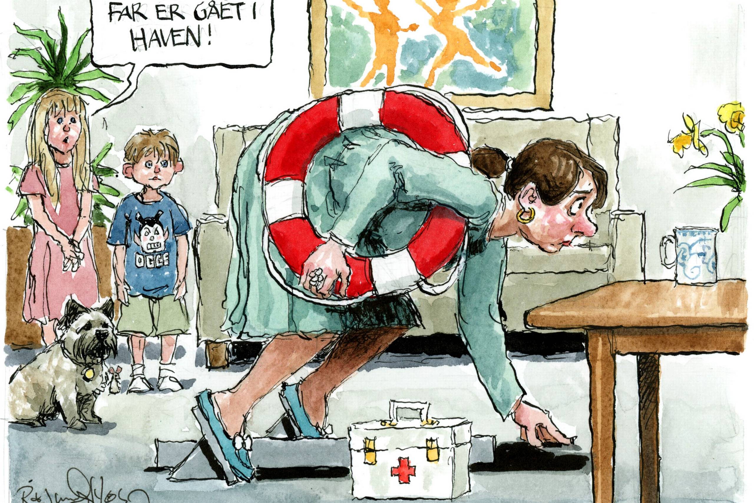 Tegning: Rasmus Sand Høyer