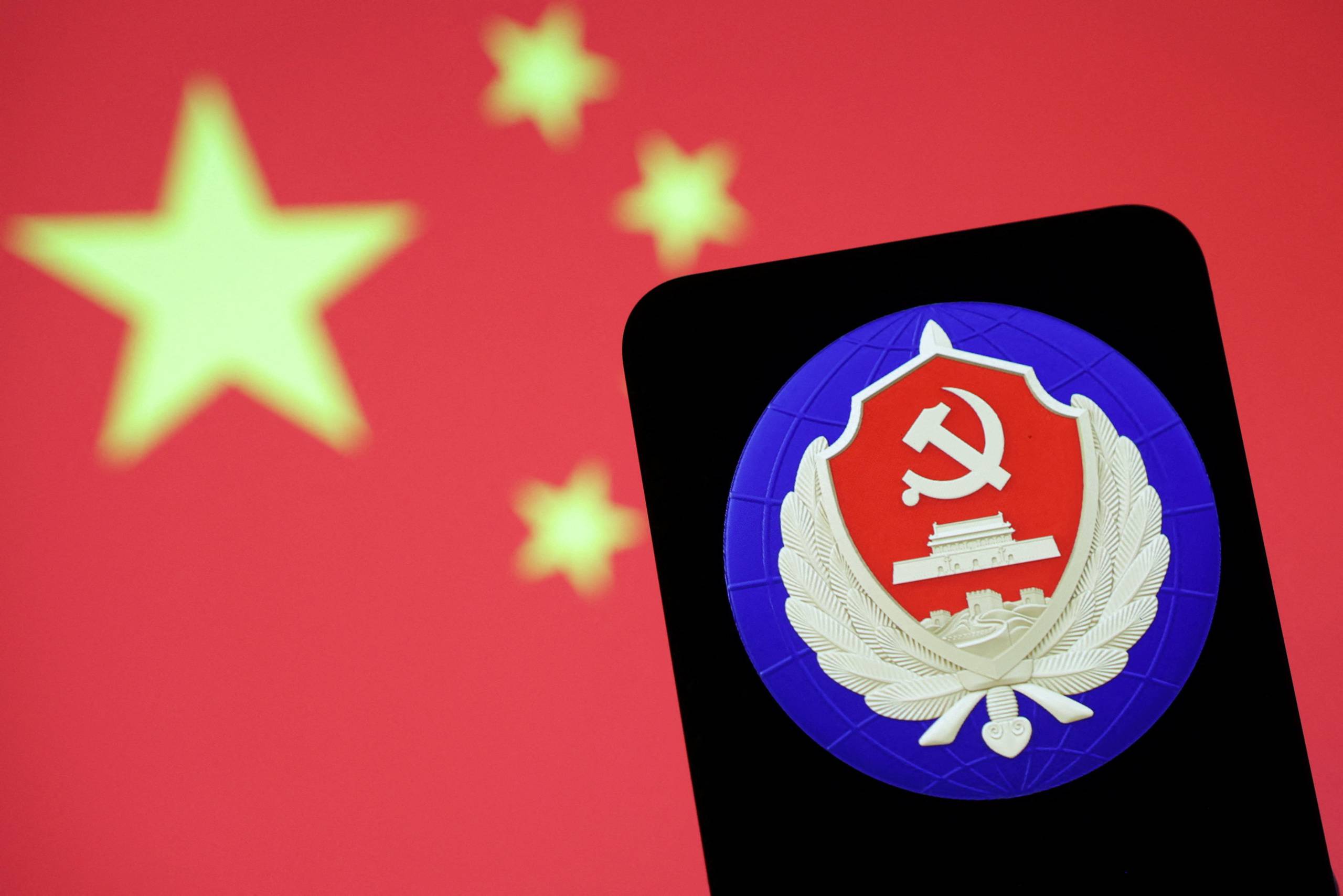 Kinas sikkerhedsministerium udsendte tirsdag en meddelelse på WeChat. Illustration: Dado Ruvic/Reuters/Ritzau Scanpix