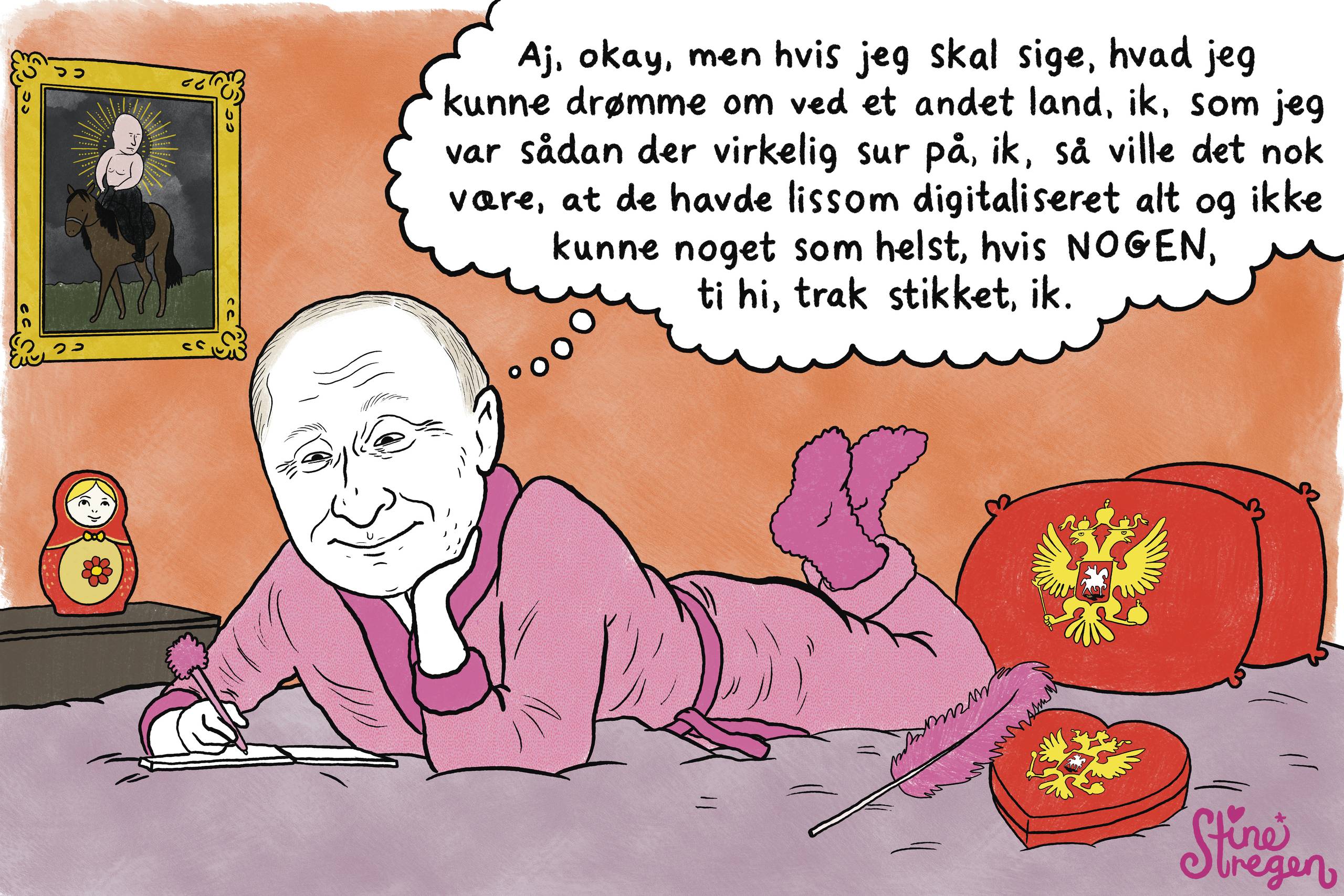 Tegning: StineStregen