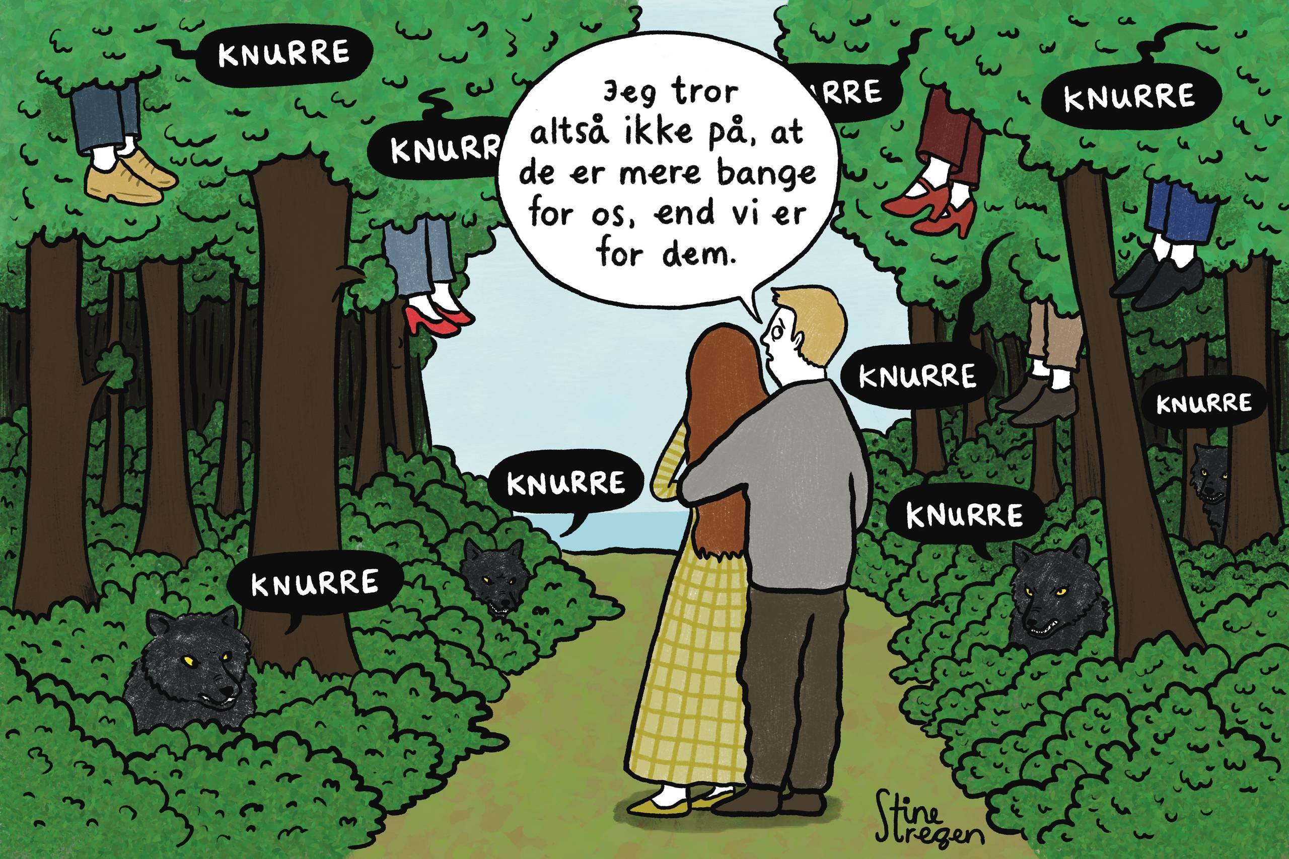 Tegning: StineStregen