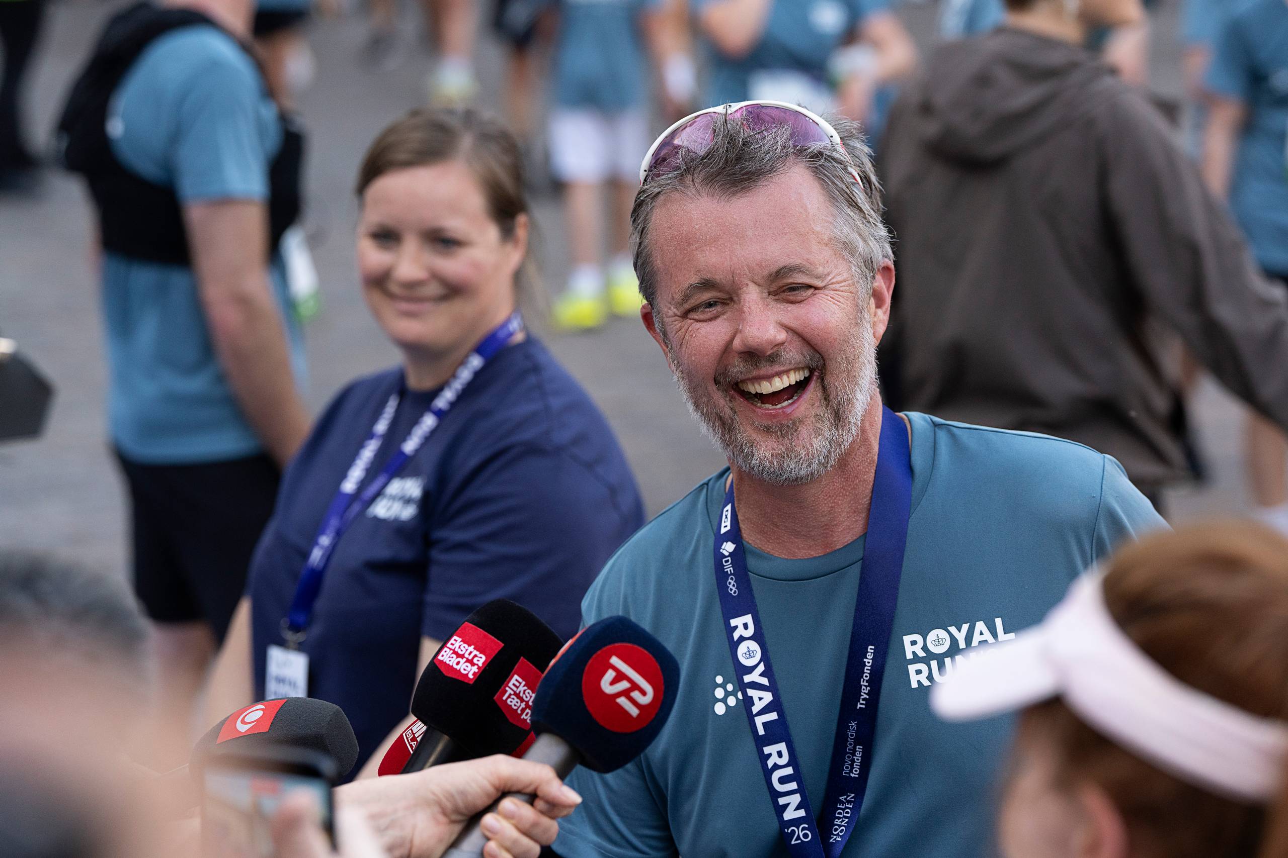 Kong Frederik har efter kun ganske kort tid på tronen fornyet rollen og kontrakten med danskerne - bl.a. gennem arrangementet Royal Run. Foto: Claus Bech/Ritzau Scanpix
