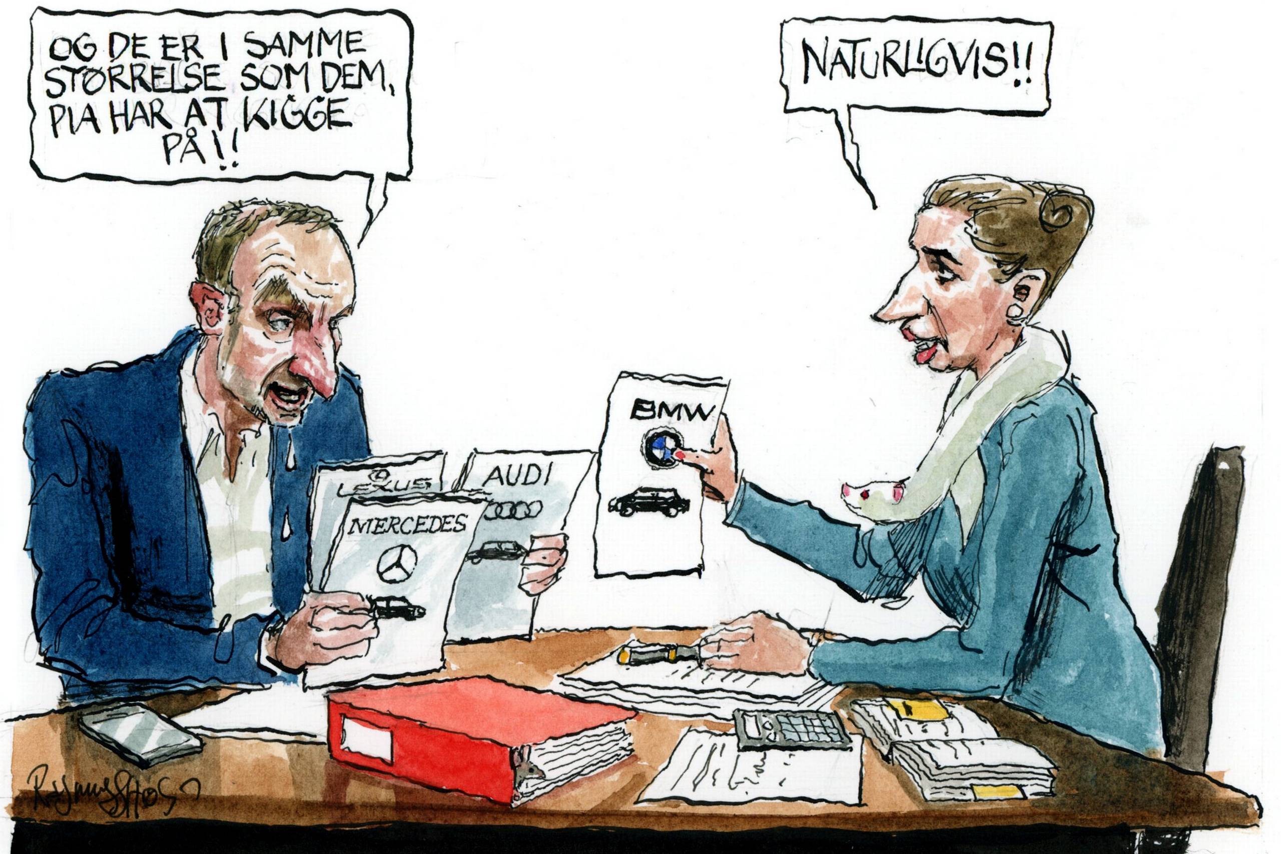 Tegning: Rasmus Sand Høyer