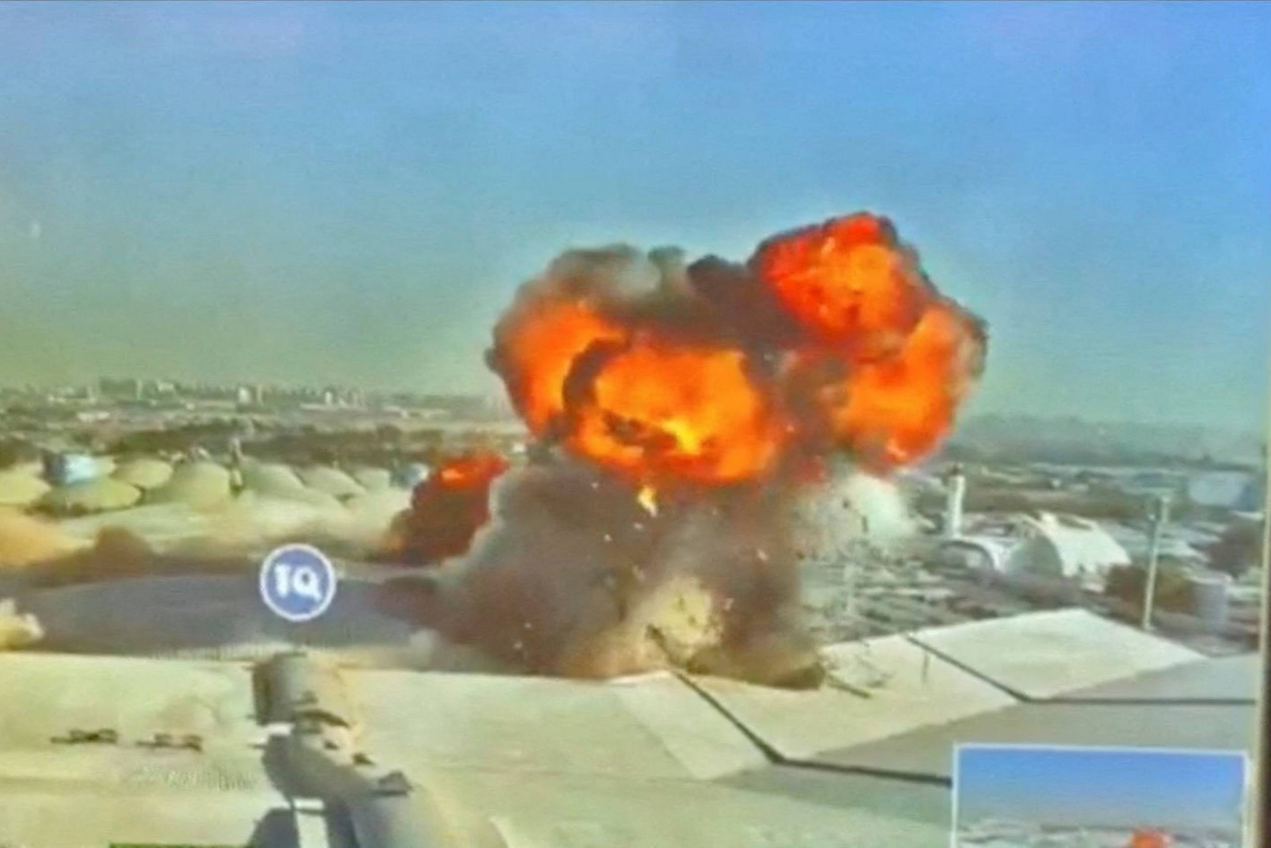 Iran har affyret missiler mod flere golflande