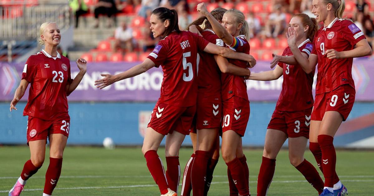 Overbevisende sejr sender Danmarks fodboldkvinder 