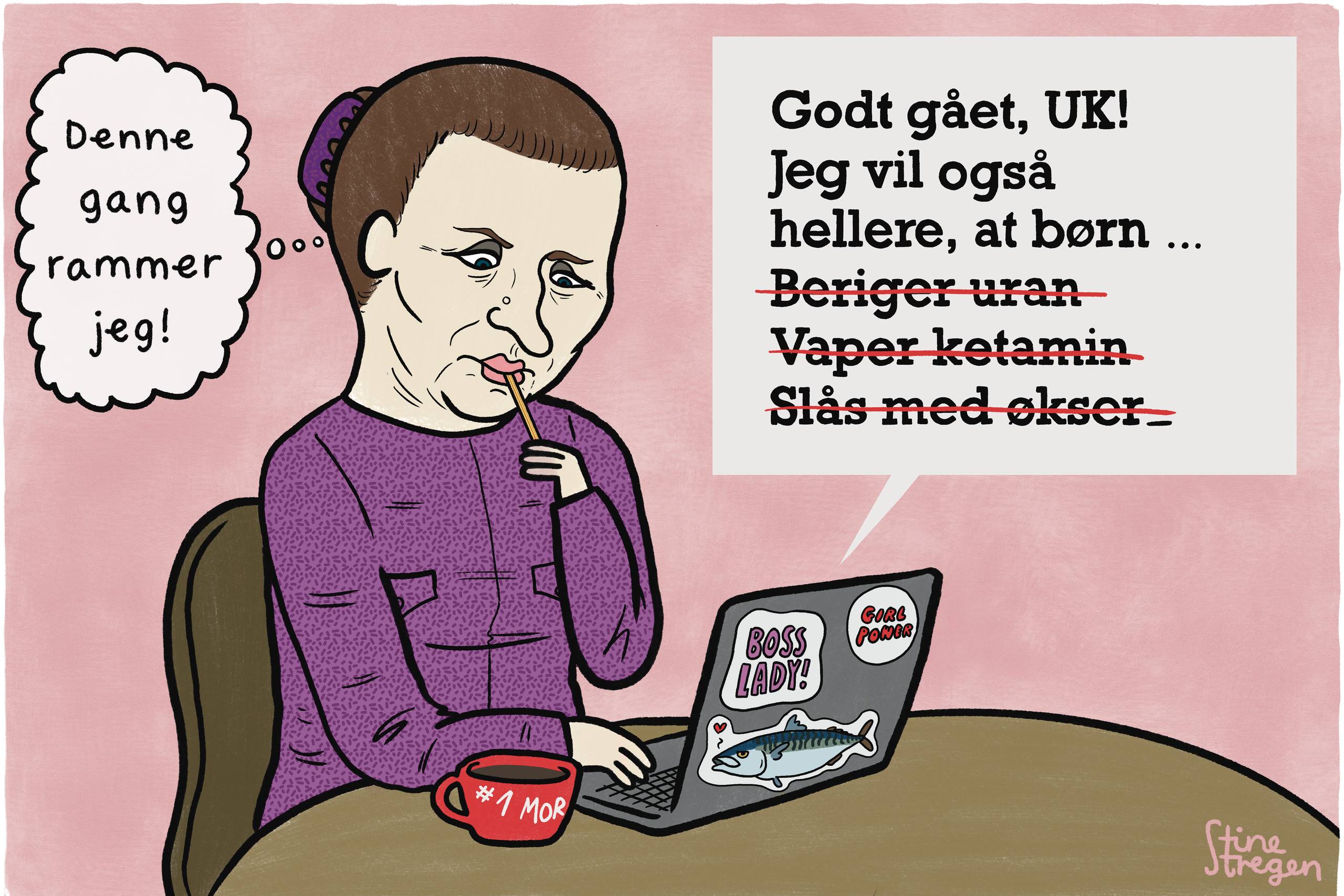 Tegning: StineStregen