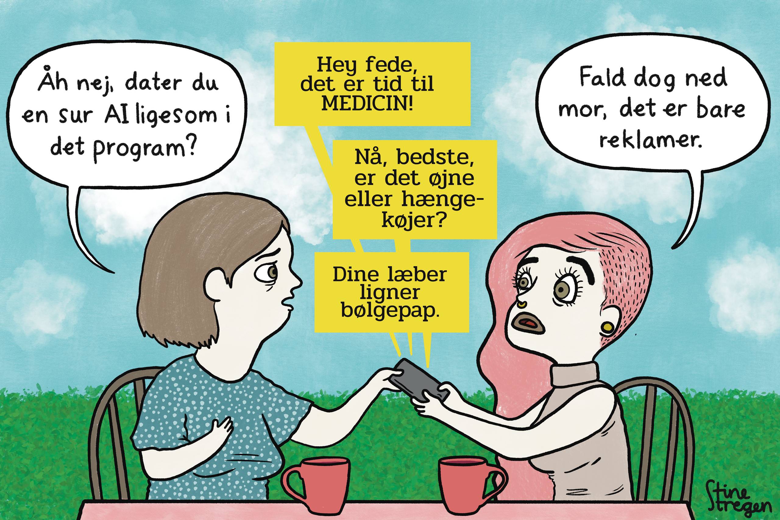 Tegning: StineStregen