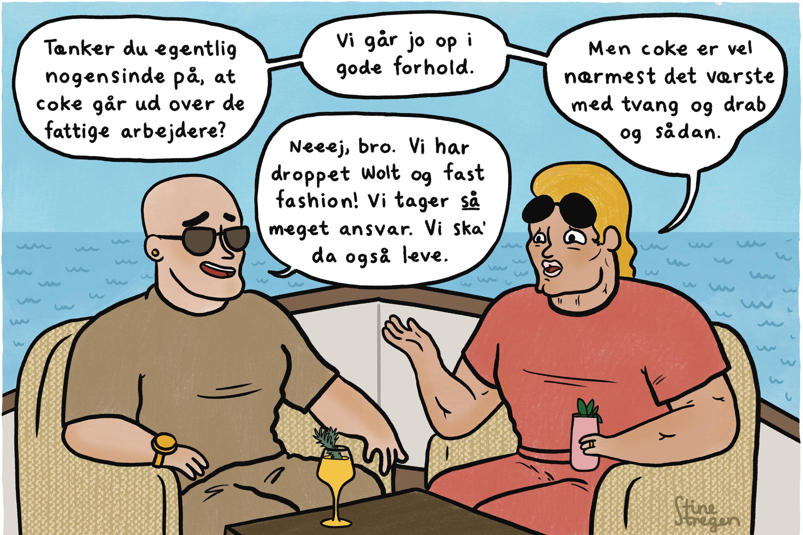 Tegning: StineStregen