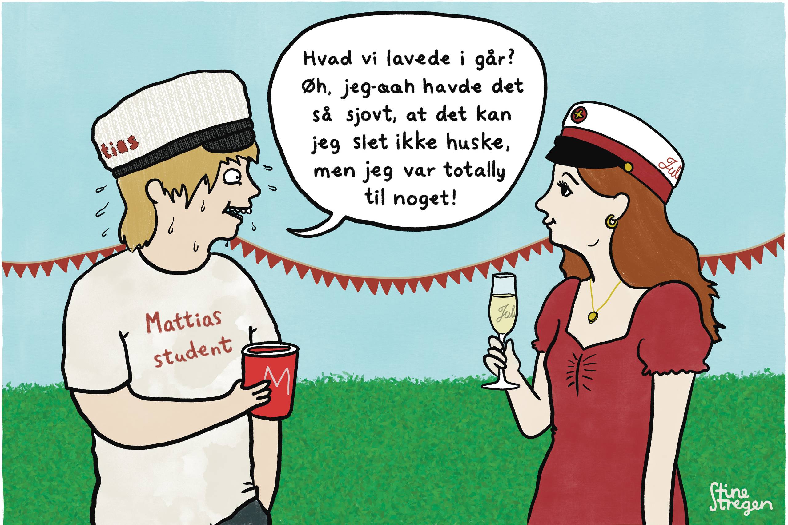 Tegning: StineStregen