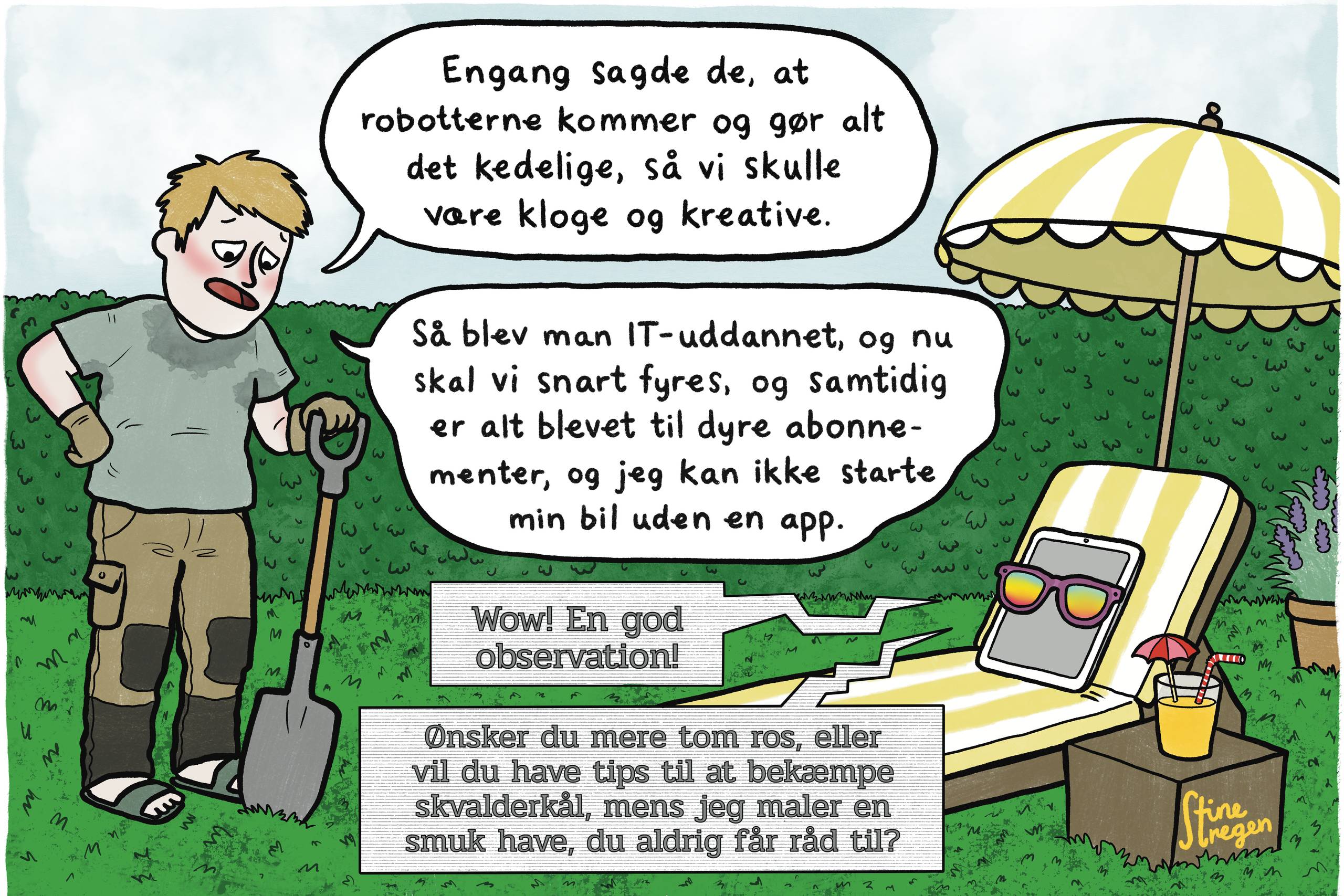 Tegning: StineStregen