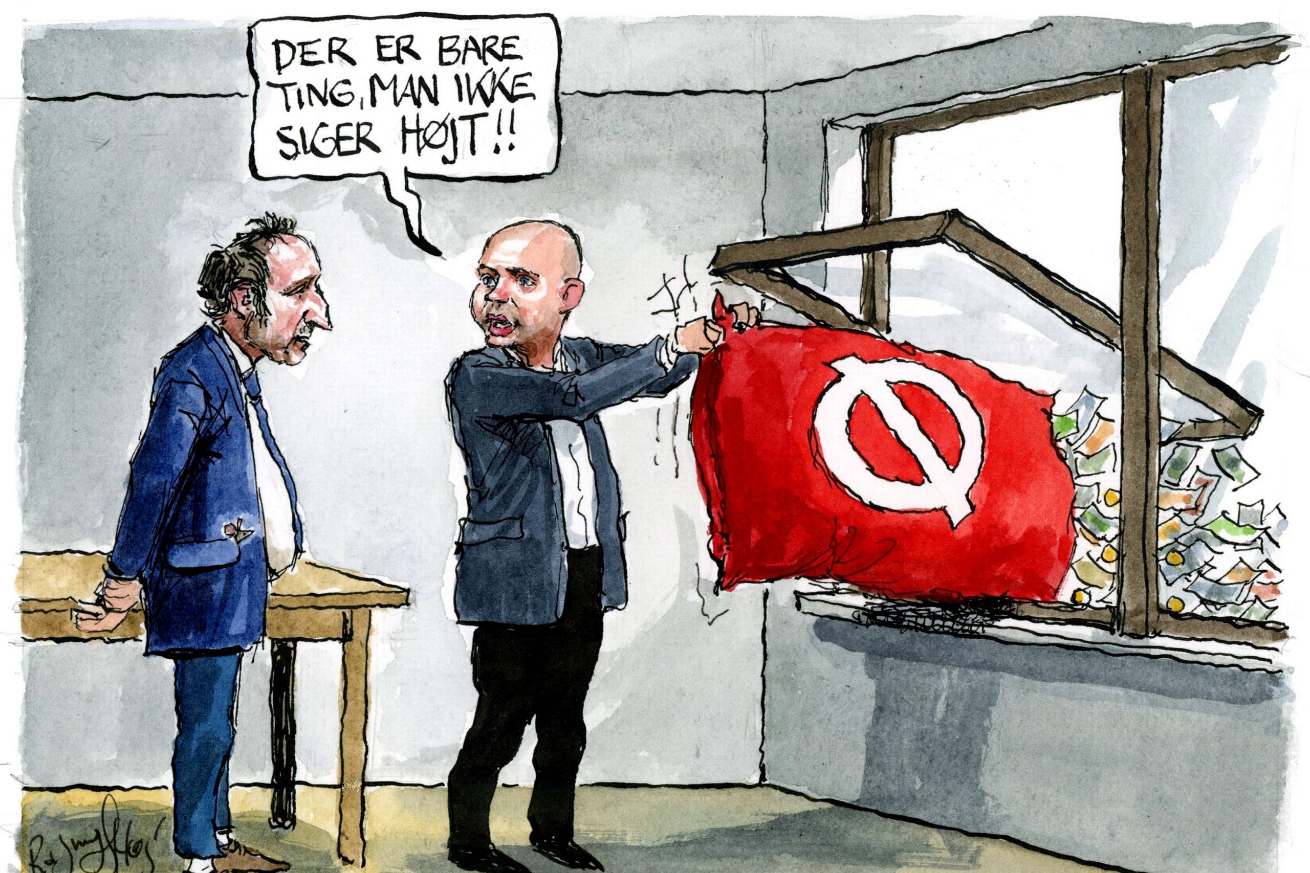 Tegning: Rasmus Sand Høyer