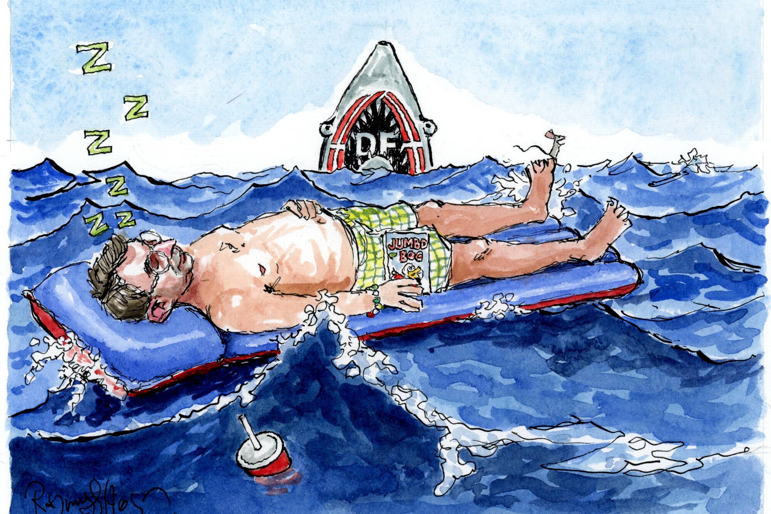 Tegning: Rasmus Sand Høyer