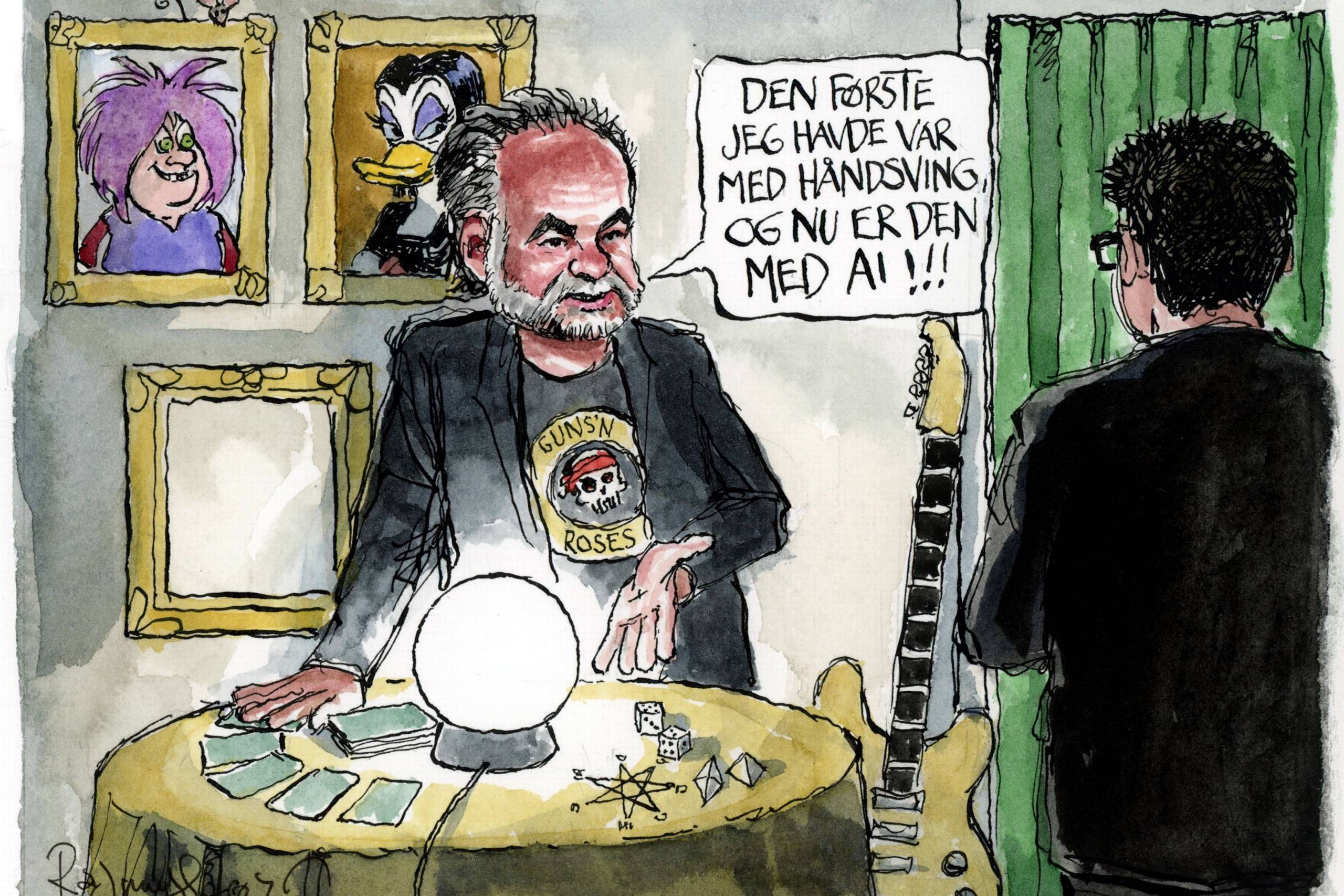 Tegning: Rasmus Sand Høyer  