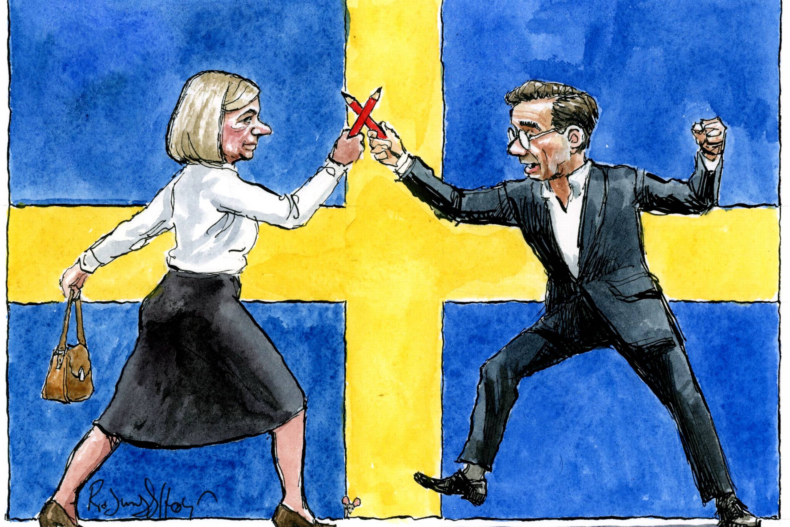 Tegning: Rasmus Sand Høyer