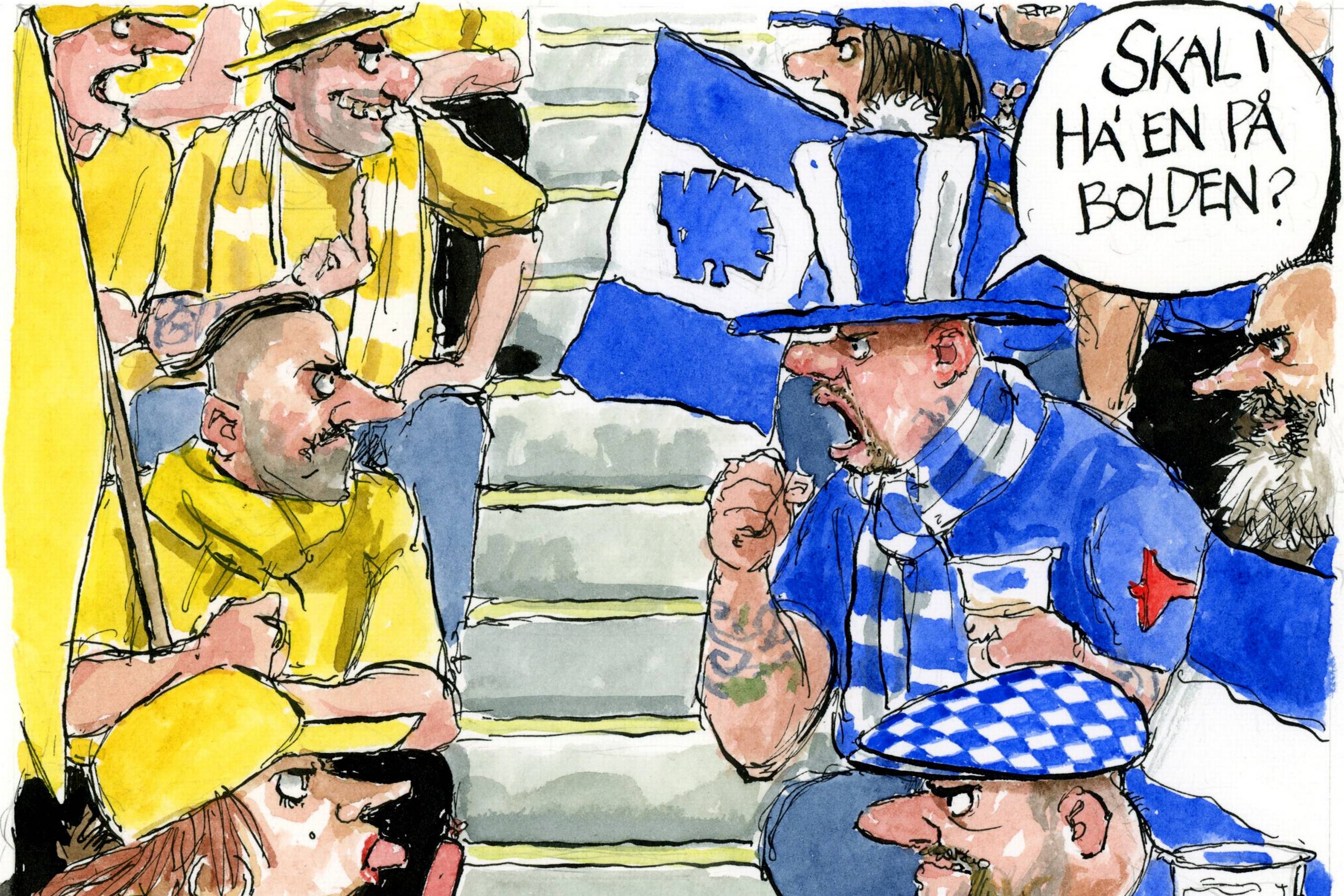 Tegning: Rasmus Sand Høyer