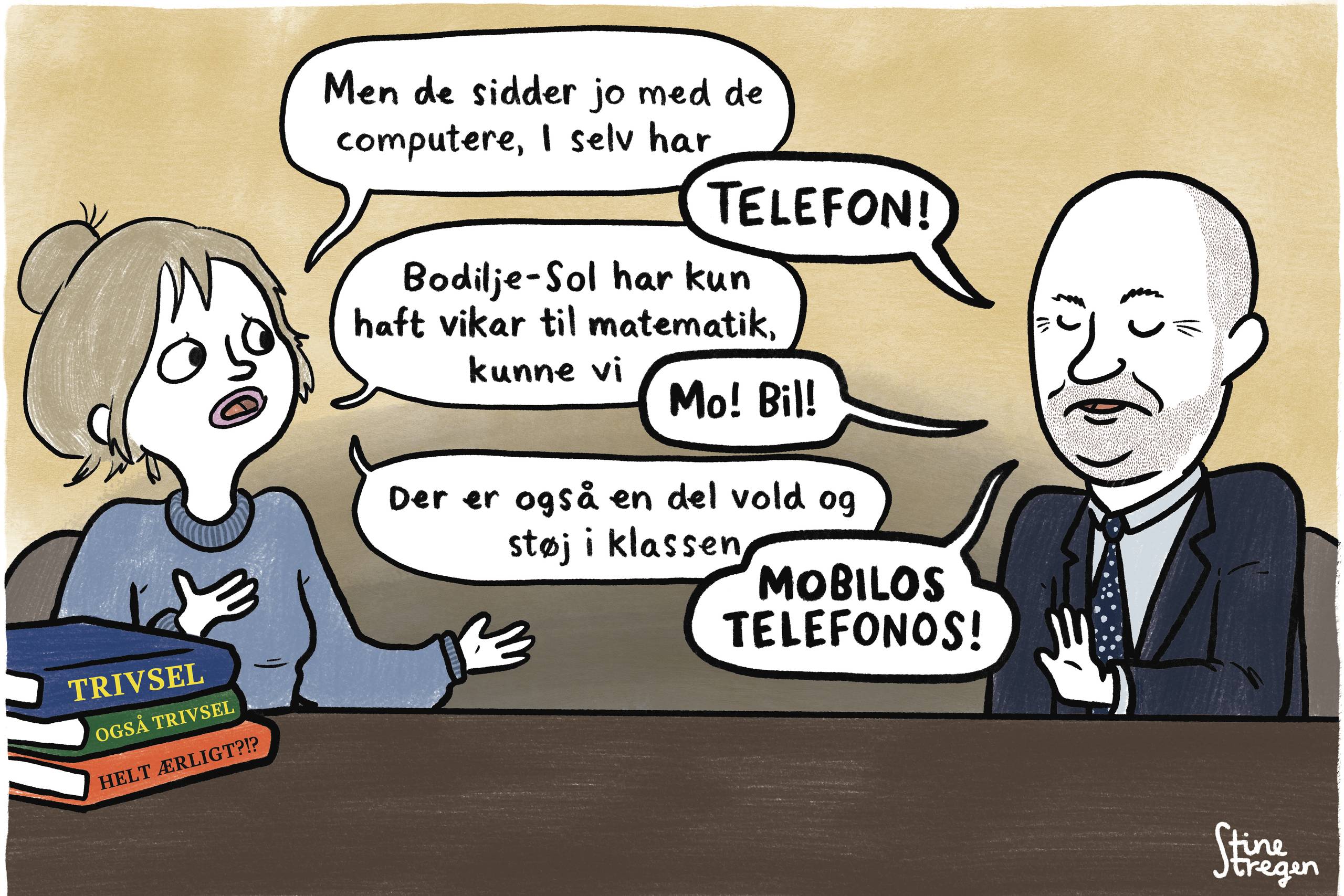 Tegning: StineStregen