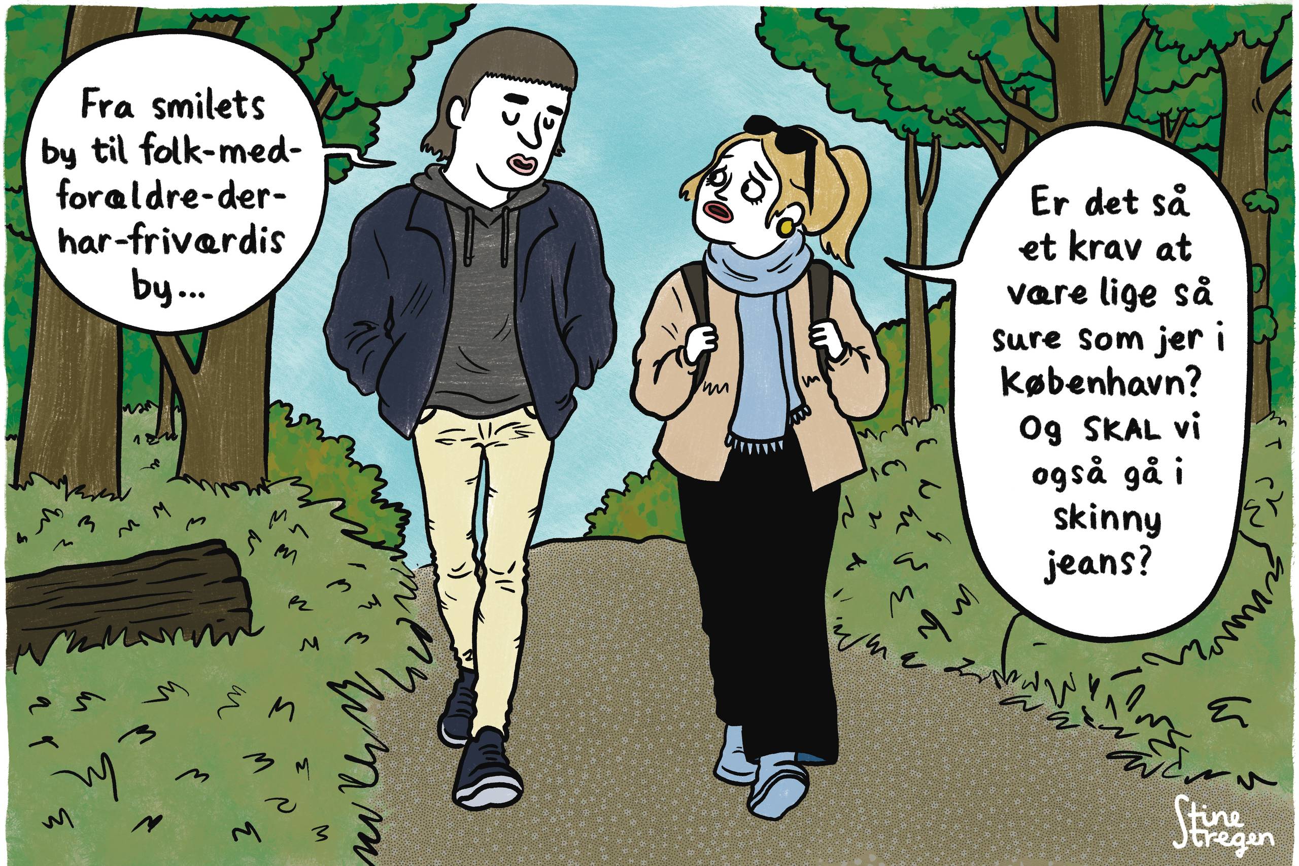 Tegning: StineStregen