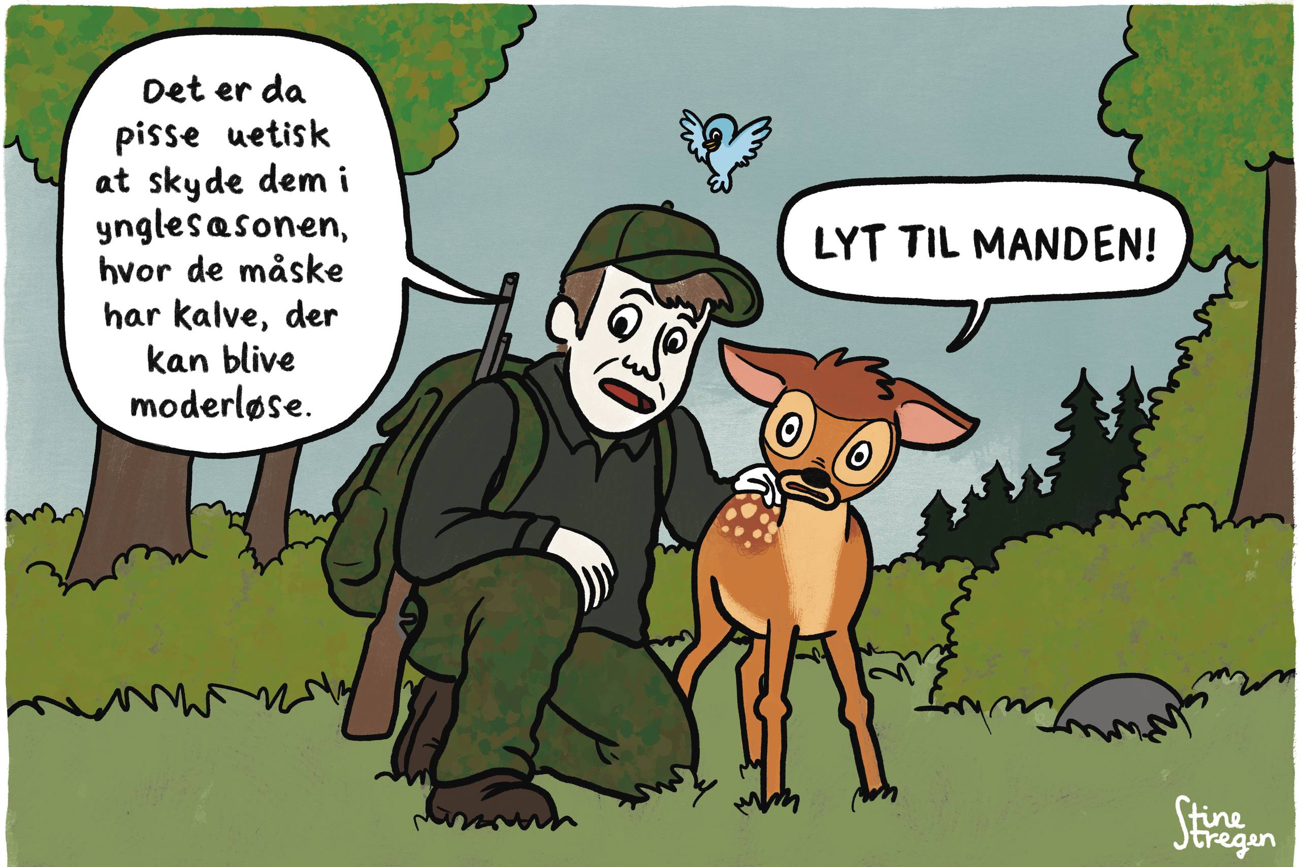 Tegning: StineStregen