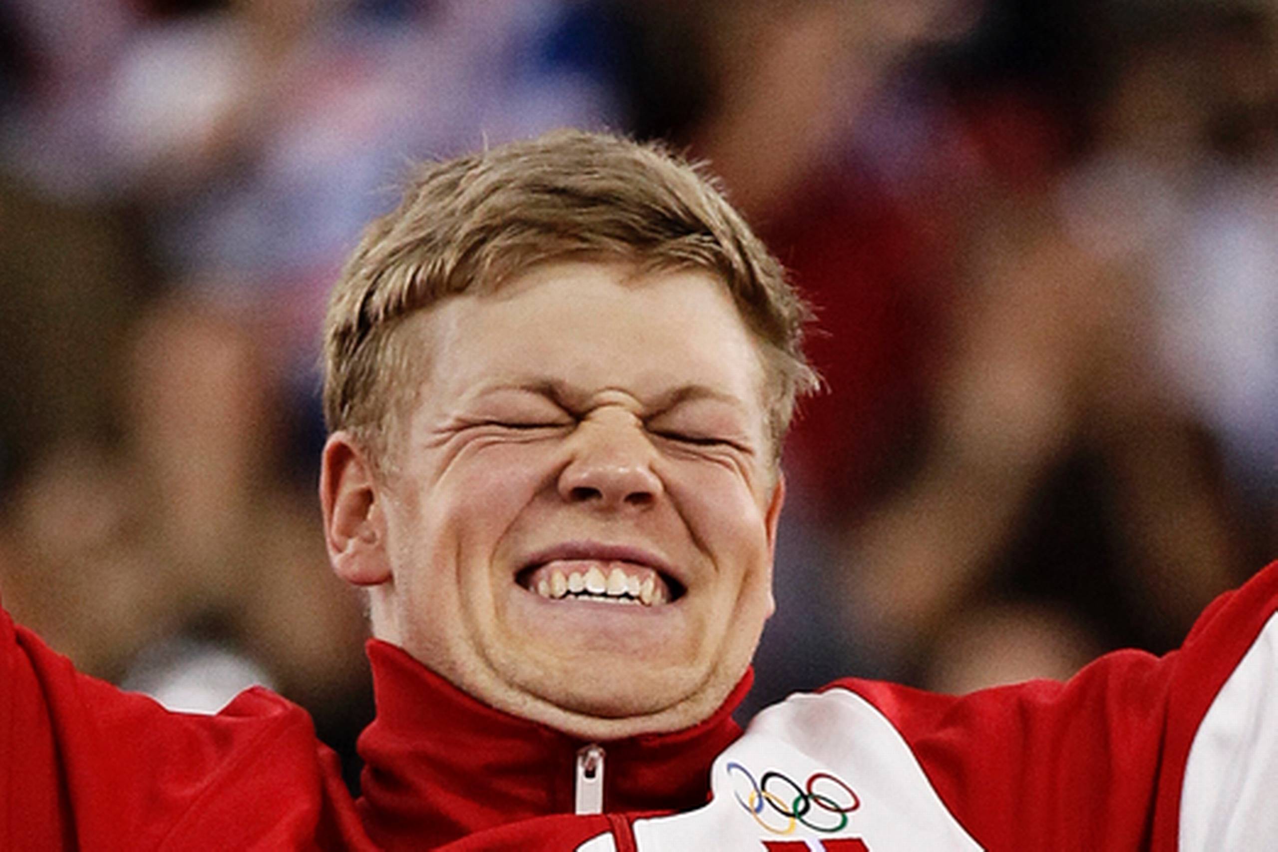 Den danske OL-guldvinder, banerytteren Lasse Norman Hansen.