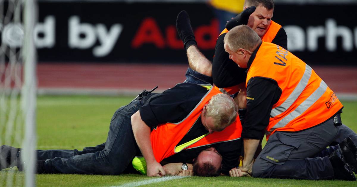 Brøndby Fans Angreb Vagter I Aarhus 