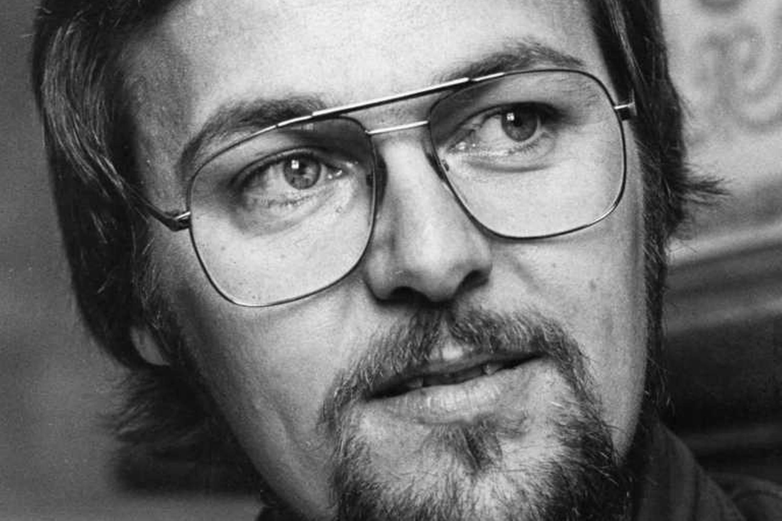 Ole Sohn fotograferet i 1987, mens han var DKP-formand.