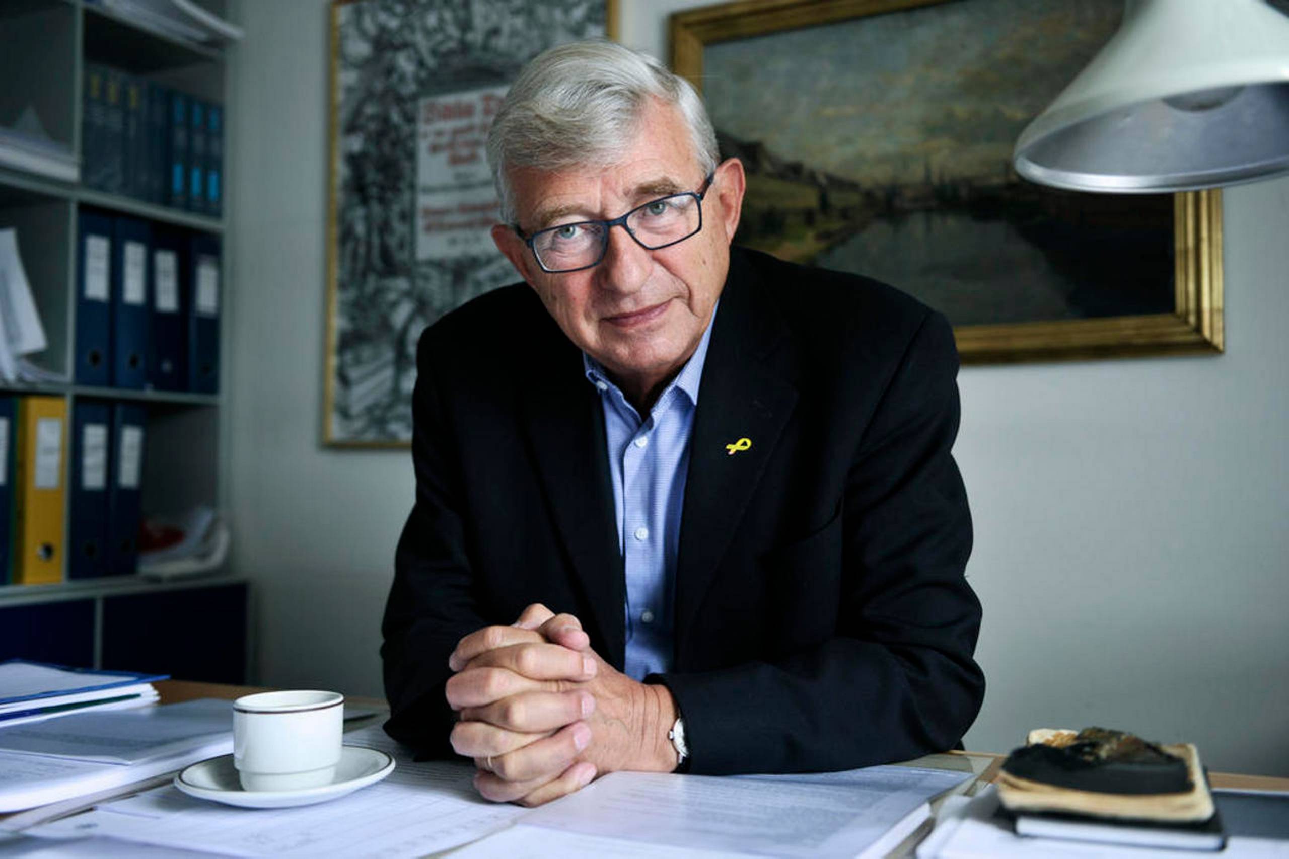 Som forfatter til næsten 30 bøger er Søren Krarup, der forlod Folketinget ved valget i september sidste år, vant til at kriges på ord.