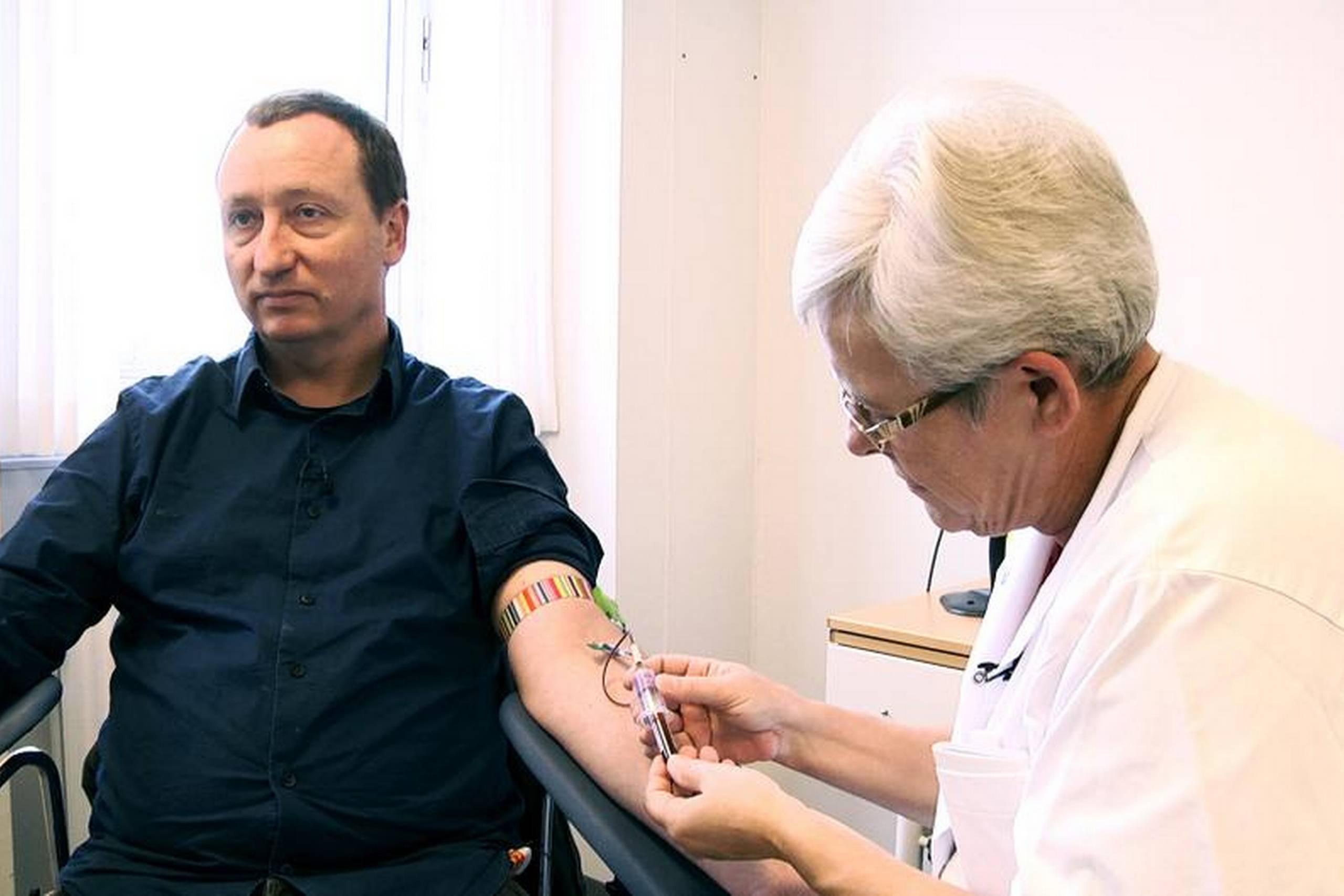 Søren Fauli er mere glad for den respekt, der følger med alderen, end han er for at få taget blodprøve.